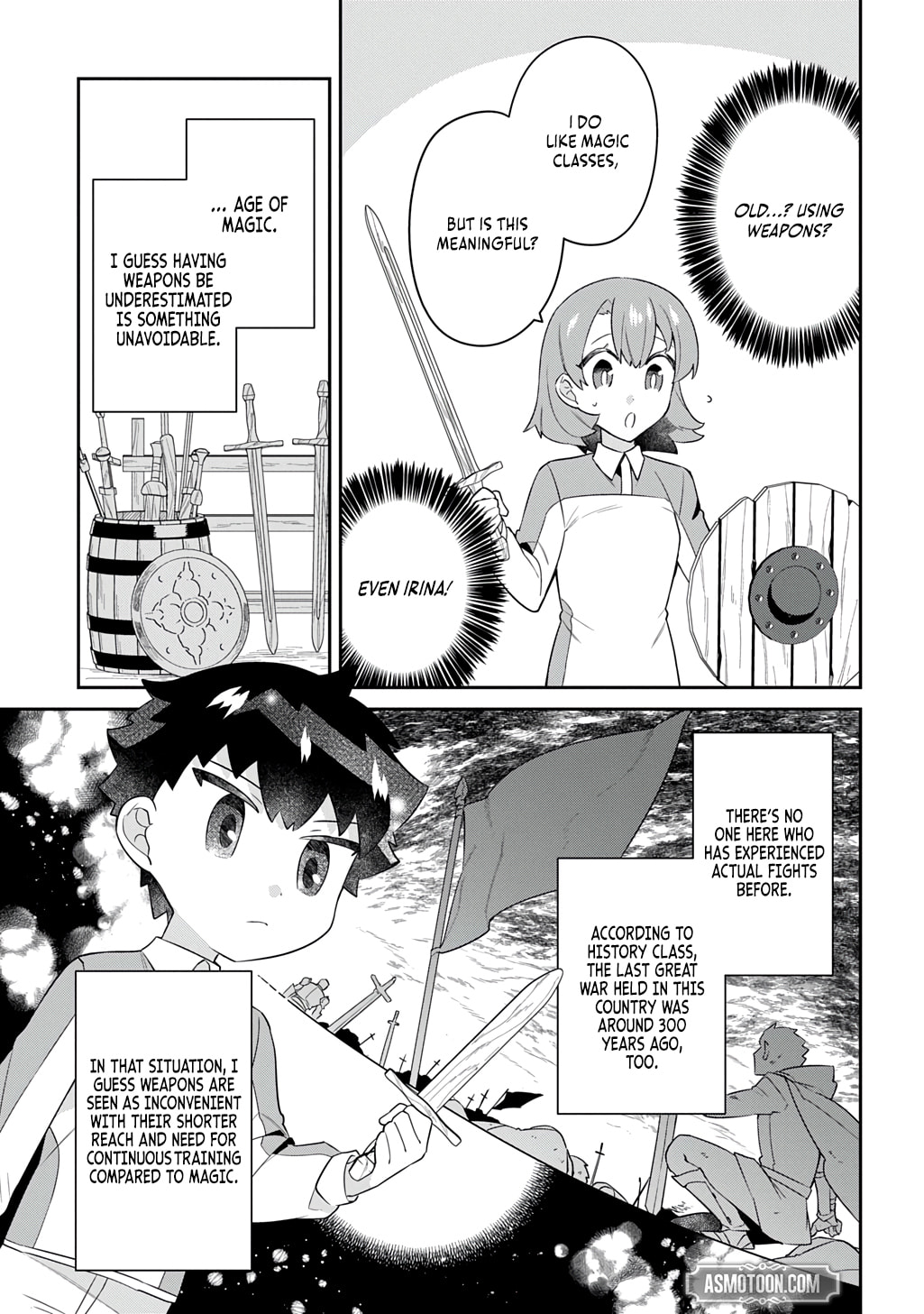 Shiniki no Mahoutsukai - Shin ni Aisareta Rakudaisei wa Mahou Gakuin e Kayou Chapter 10 page 10 - 