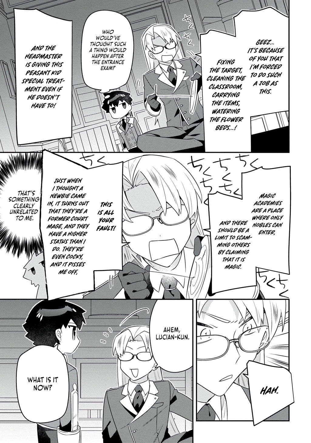 Shiniki no Mahoutsukai - Shin ni Aisareta Rakudaisei wa Mahou Gakuin e Kayou Chapter 11.1 page 4 - 