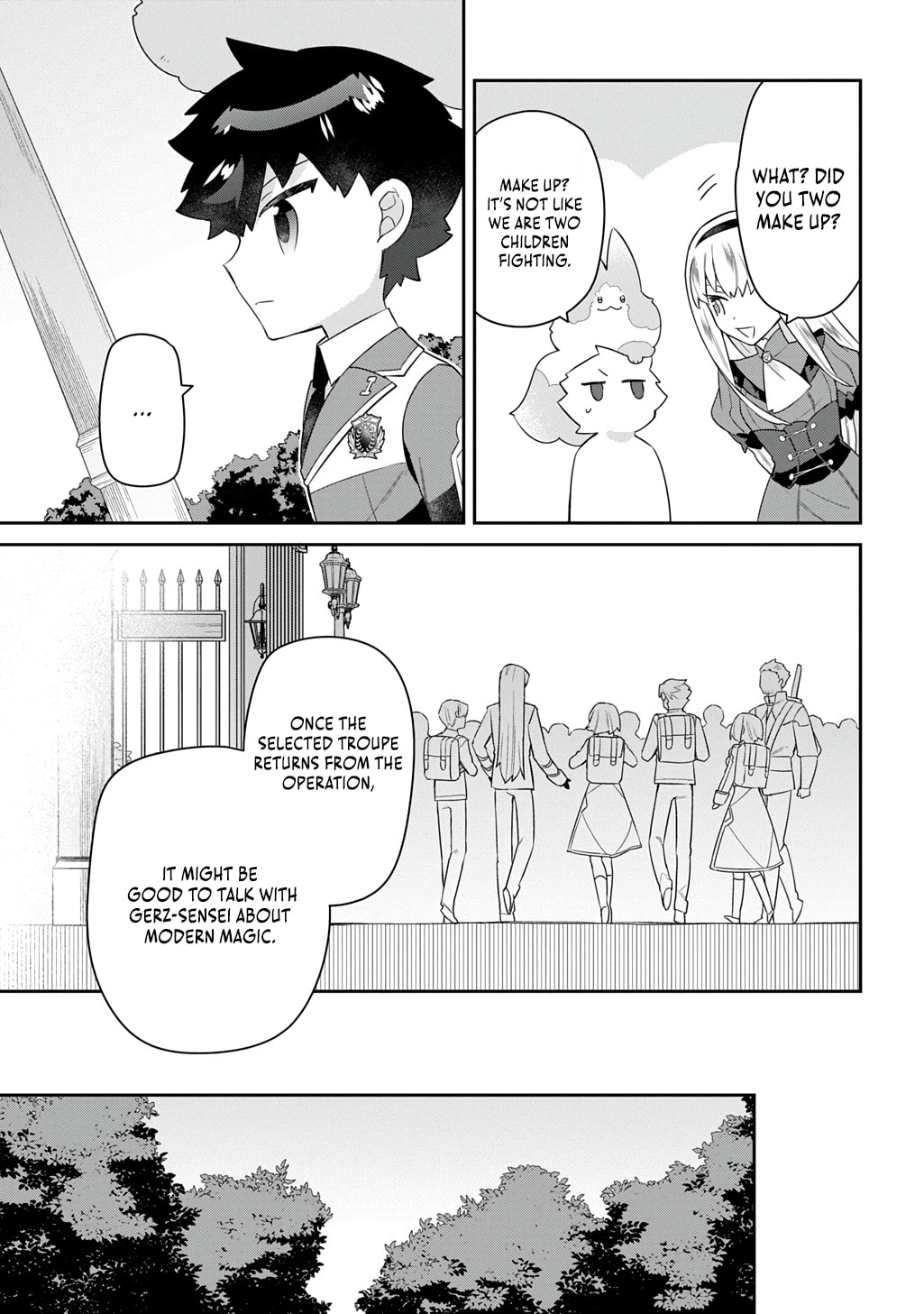 Shiniki no Mahoutsukai - Shin ni Aisareta Rakudaisei wa Mahou Gakuin e Kayou Chapter 11.2 page 14 - 