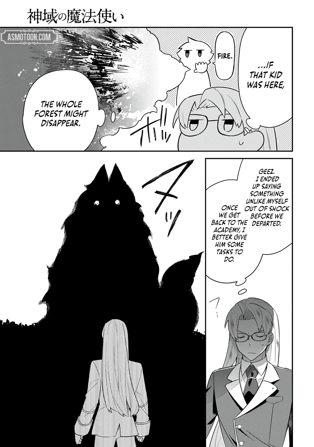 Shiniki no Mahoutsukai - Shin ni Aisareta Rakudaisei wa Mahou Gakuin e Kayou Chapter 12 page 12 - 