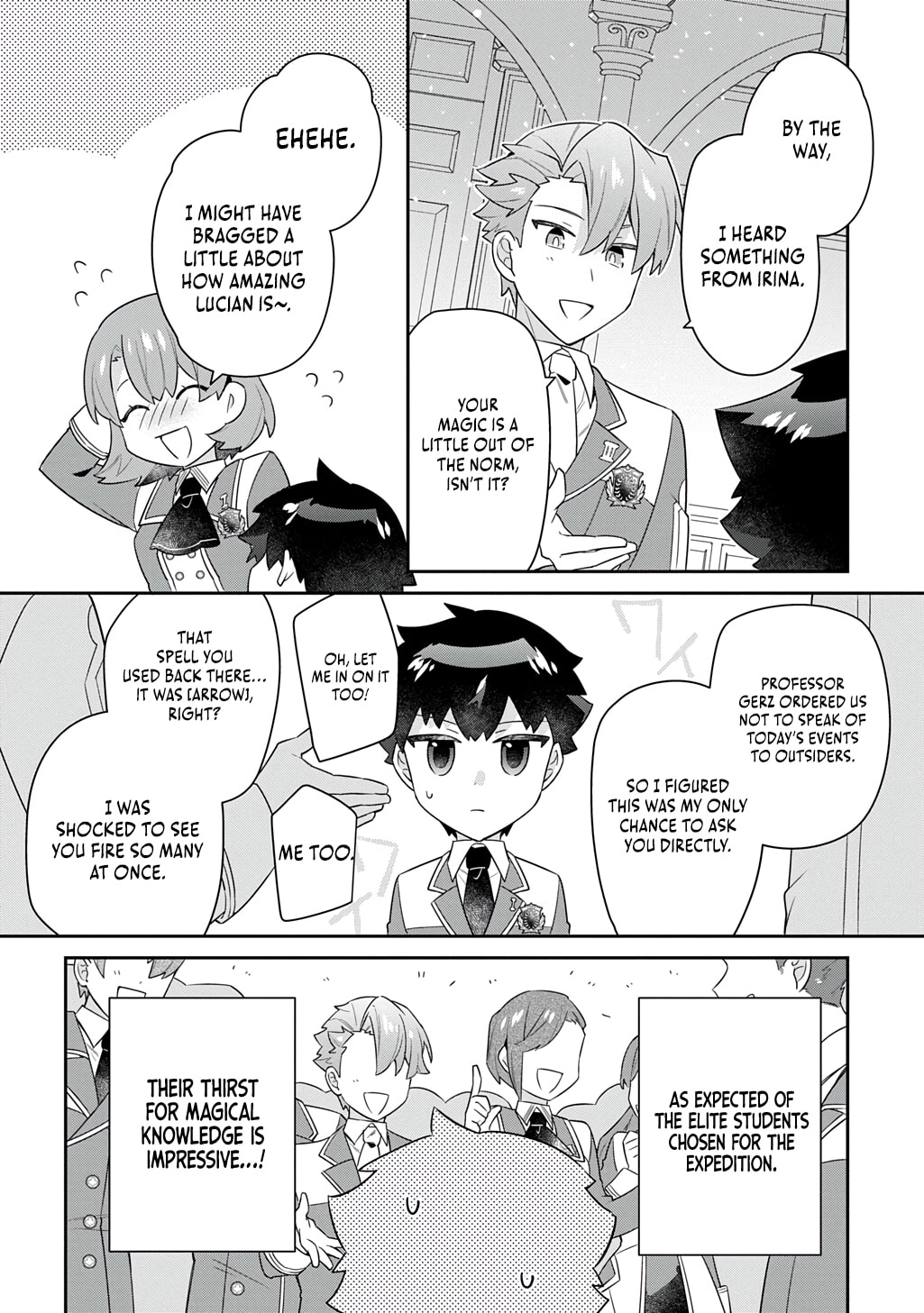 Shiniki no Mahoutsukai - Shin ni Aisareta Rakudaisei wa Mahou Gakuin e Kayou Chapter 14 page 11 - 