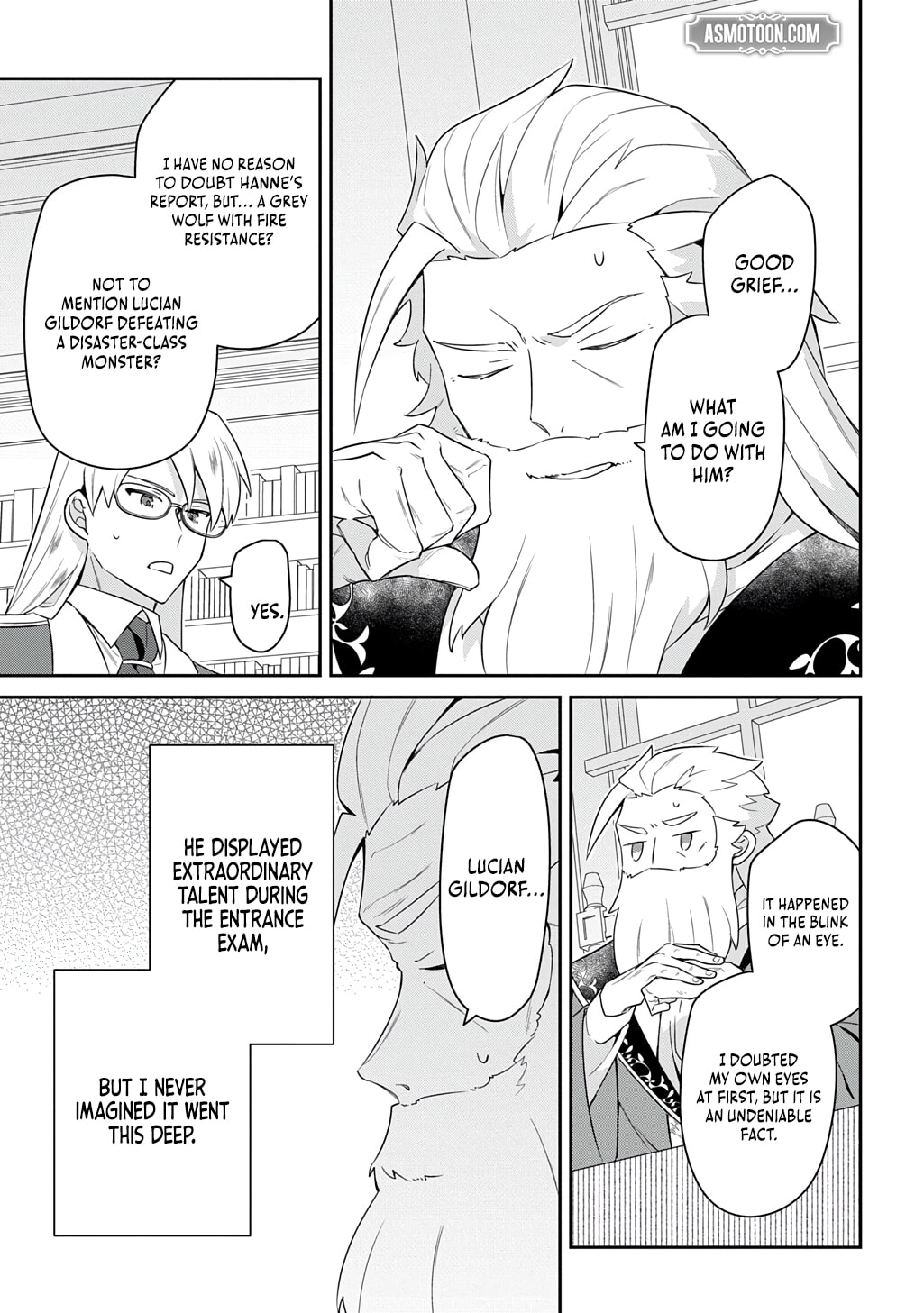 Shiniki no Mahoutsukai - Shin ni Aisareta Rakudaisei wa Mahou Gakuin e Kayou Chapter 14 page 14 - 