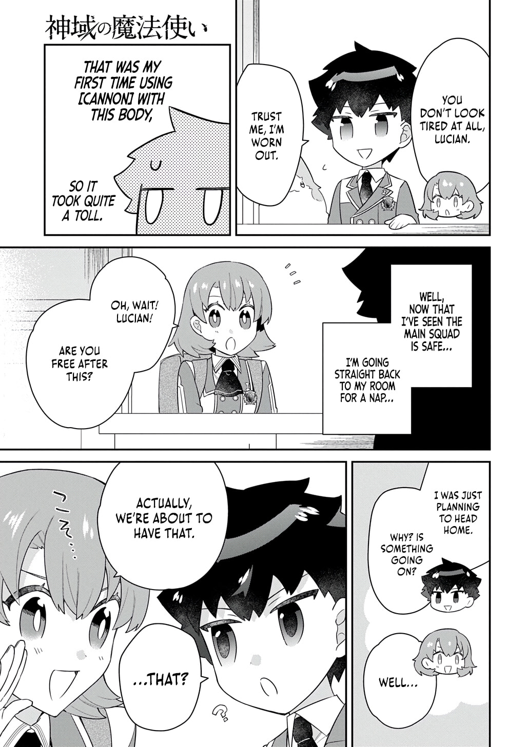 Shiniki no Mahoutsukai - Shin ni Aisareta Rakudaisei wa Mahou Gakuin e Kayou Chapter 14 page 4 - 