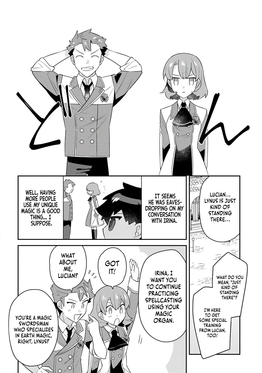 Shiniki no Mahoutsukai - Shin ni Aisareta Rakudaisei wa Mahou Gakuin e Kayou Chapter 15 page 17 - 