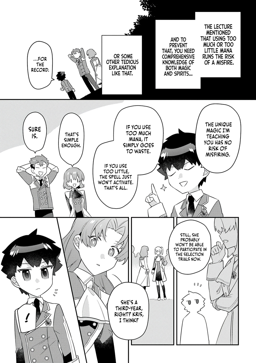Shiniki no Mahoutsukai - Shin ni Aisareta Rakudaisei wa Mahou Gakuin e Kayou Chapter 15 page 24 - 
