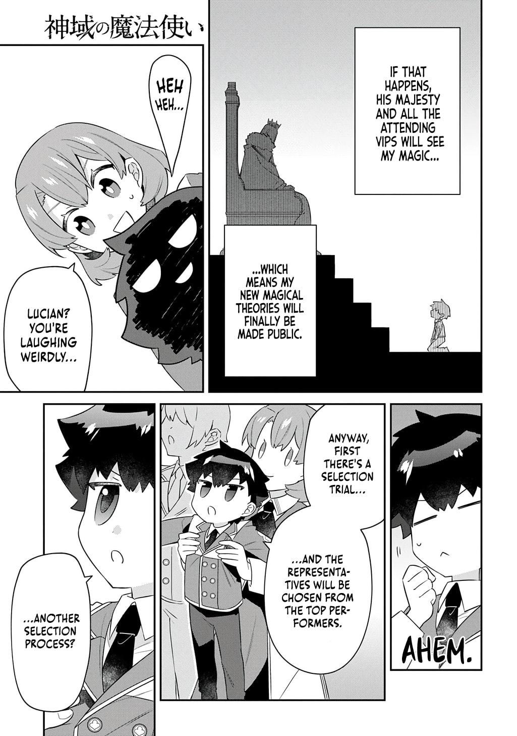 Shiniki no Mahoutsukai - Shin ni Aisareta Rakudaisei wa Mahou Gakuin e Kayou Chapter 15 page 4 - 