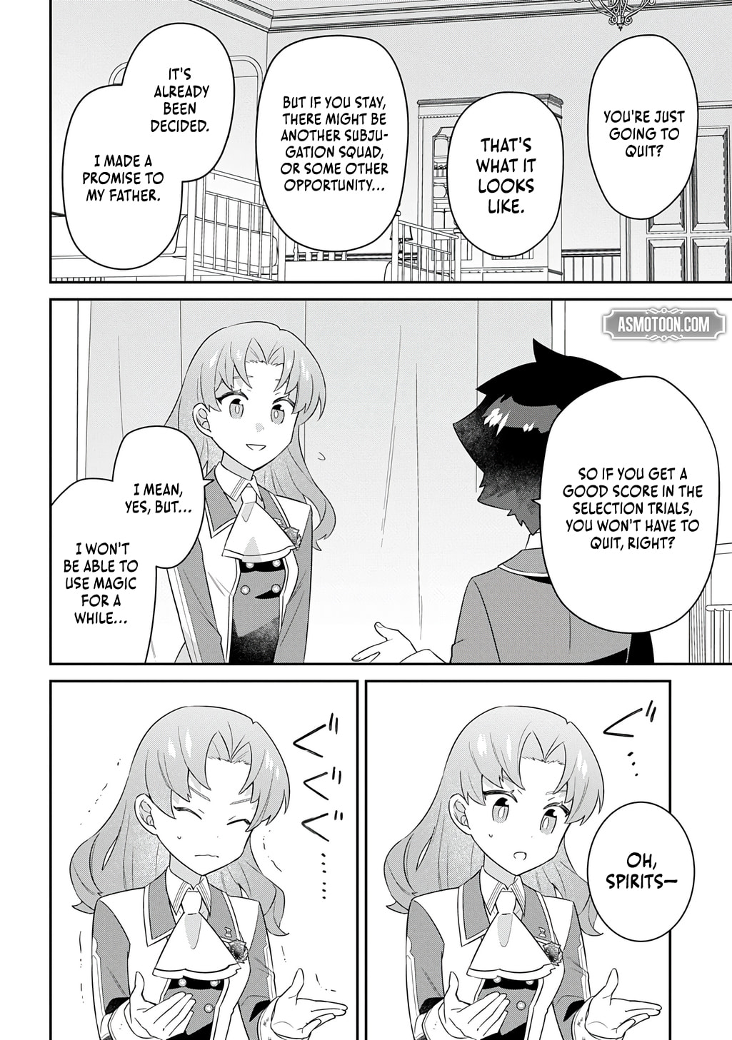 Shiniki no Mahoutsukai - Shin ni Aisareta Rakudaisei wa Mahou Gakuin e Kayou Chapter 15 page 31 - 