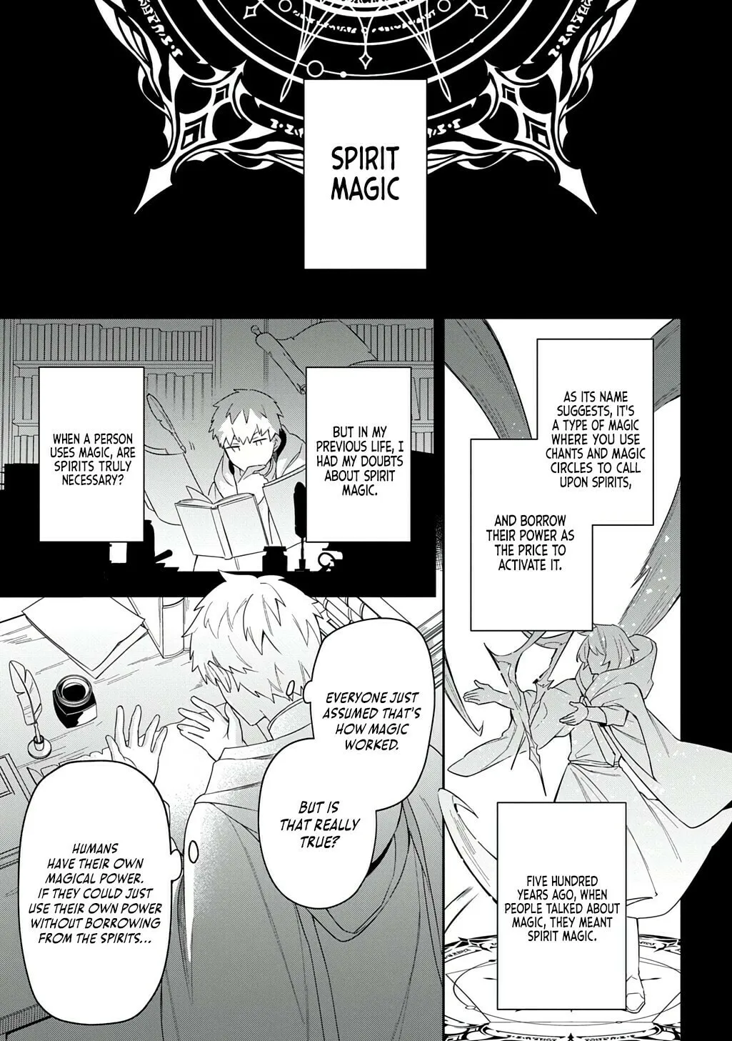 Shiniki no Mahoutsukai - Shin ni Aisareta Rakudaisei wa Mahou Gakuin e Kayou Chapter 3 page 22 - 