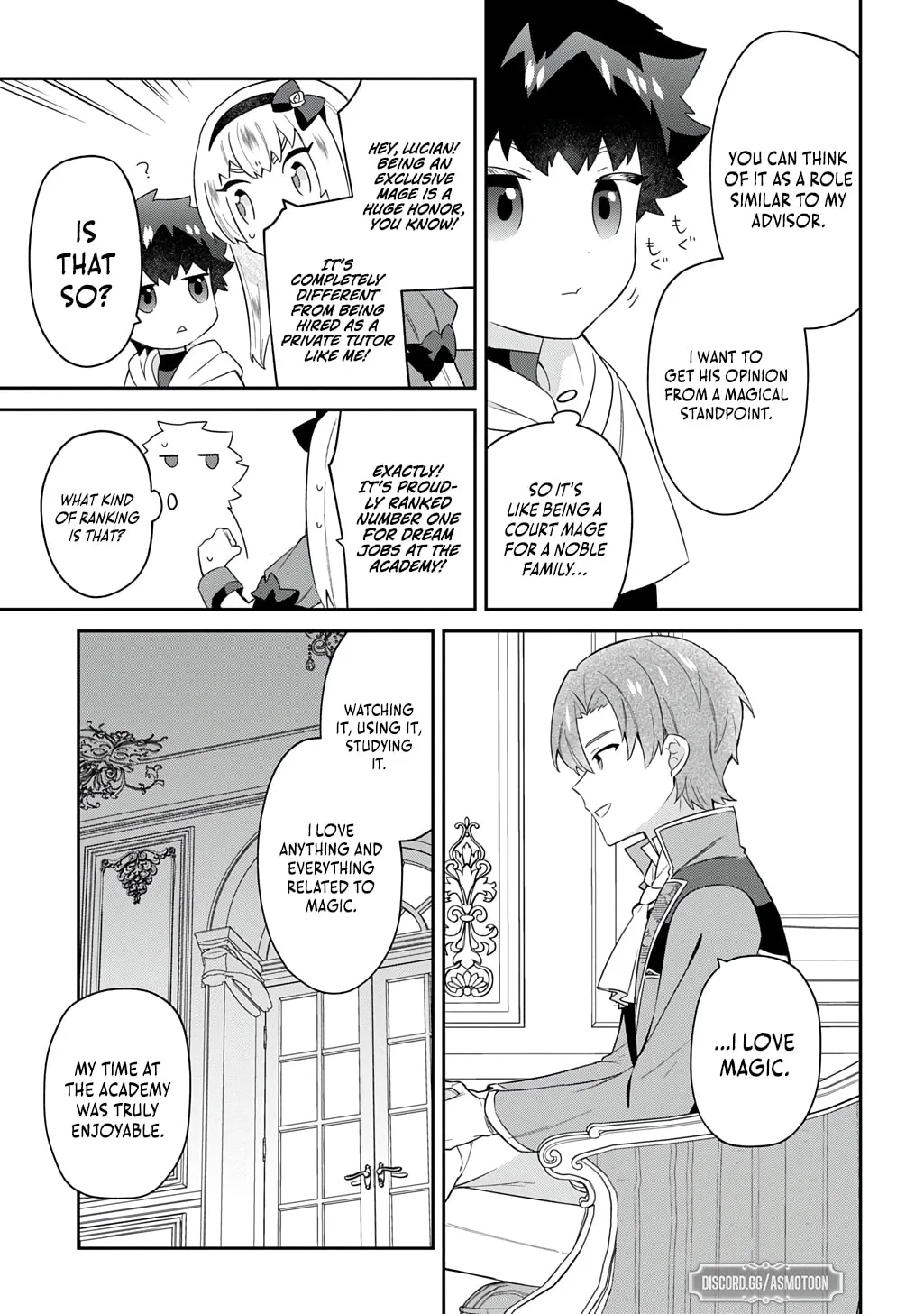 Shiniki no Mahoutsukai - Shin ni Aisareta Rakudaisei wa Mahou Gakuin e Kayou Chapter 4 page 18 - 