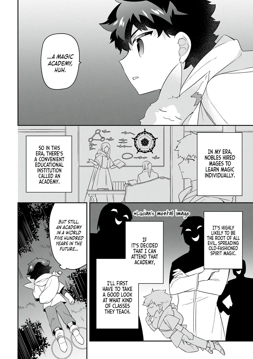 Shiniki no Mahoutsukai - Shin ni Aisareta Rakudaisei wa Mahou Gakuin e Kayou Chapter 4 page 29 - 