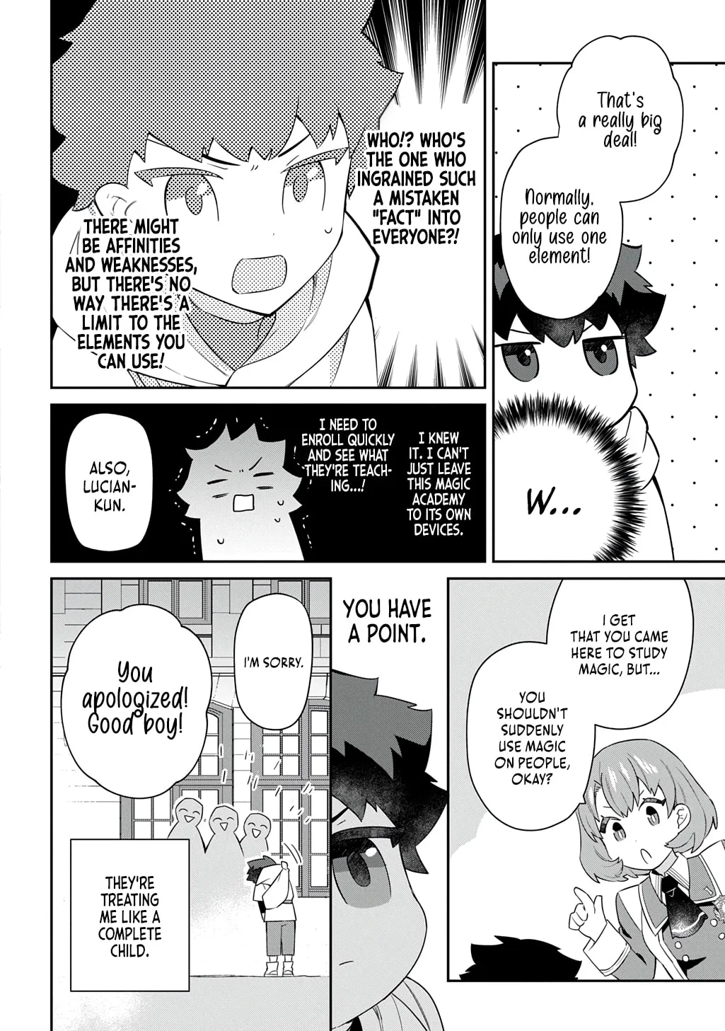 Shiniki no Mahoutsukai - Shin ni Aisareta Rakudaisei wa Mahou Gakuin e Kayou Chapter 5 page 11 - 