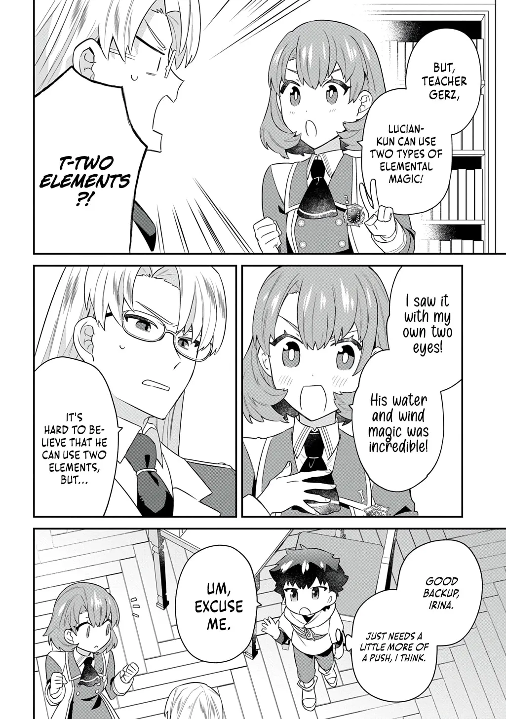 Shiniki no Mahoutsukai - Shin ni Aisareta Rakudaisei wa Mahou Gakuin e Kayou Chapter 5 page 17 - 