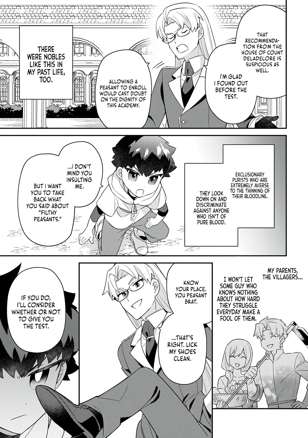Shiniki no Mahoutsukai - Shin ni Aisareta Rakudaisei wa Mahou Gakuin e Kayou Chapter 5 page 28 - 