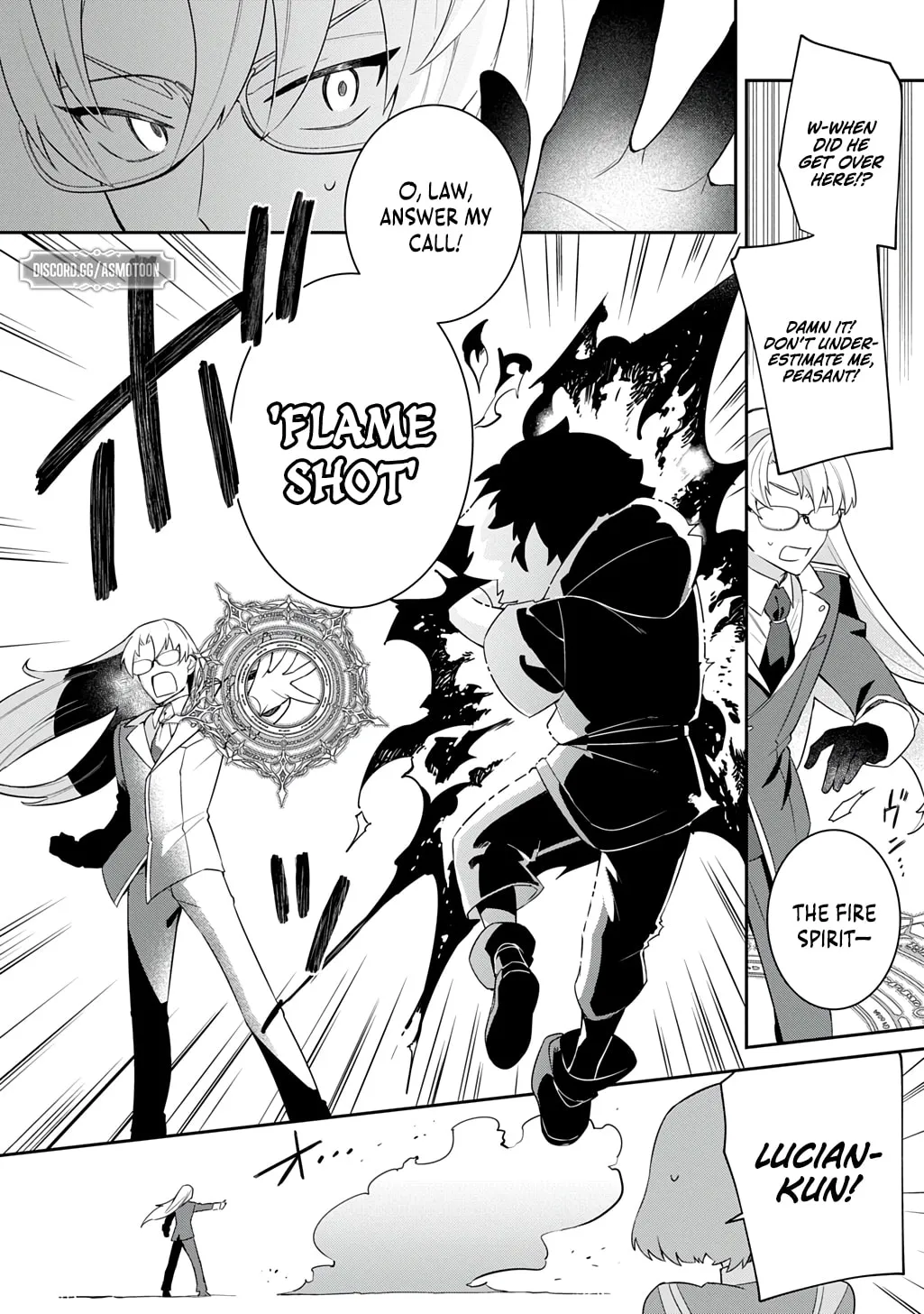 Shiniki no Mahoutsukai - Shin ni Aisareta Rakudaisei wa Mahou Gakuin e Kayou Chapter 5 page 34 - 