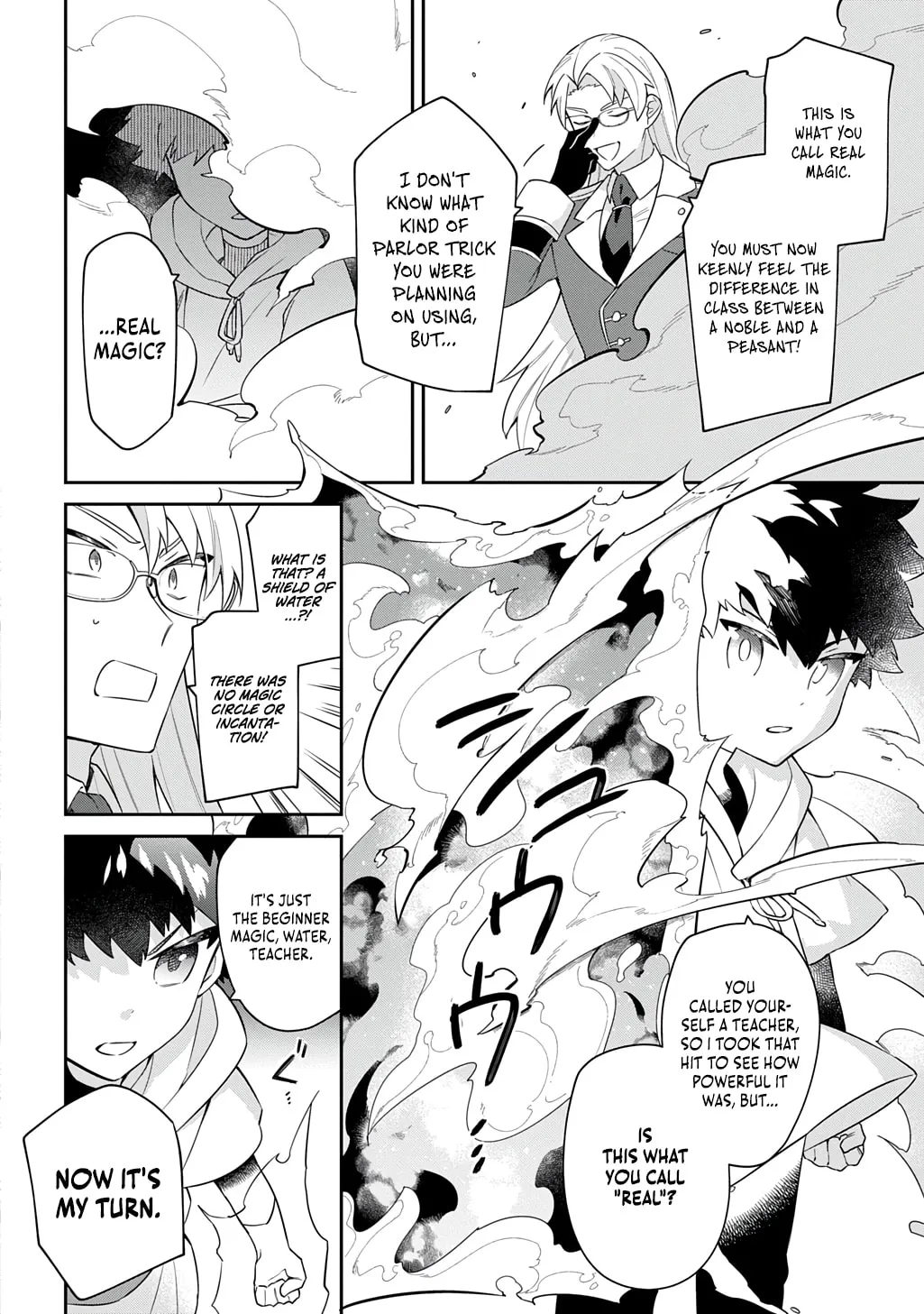 Shiniki no Mahoutsukai - Shin ni Aisareta Rakudaisei wa Mahou Gakuin e Kayou Chapter 5 page 35 - 