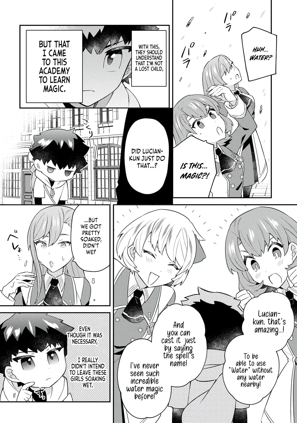 Shiniki no Mahoutsukai - Shin ni Aisareta Rakudaisei wa Mahou Gakuin e Kayou Chapter 5 page 9 - 