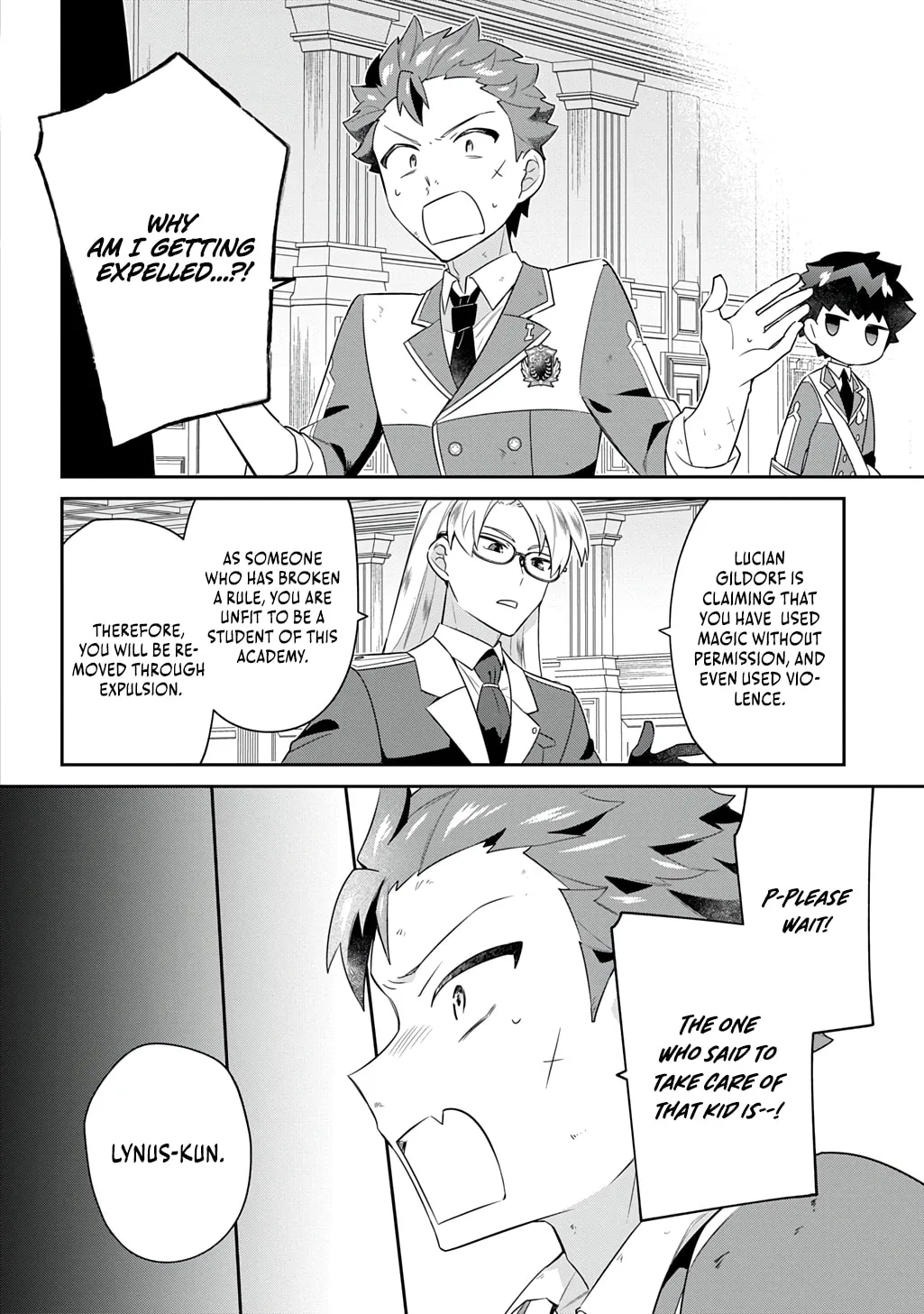 Shiniki no Mahoutsukai - Shin ni Aisareta Rakudaisei wa Mahou Gakuin e Kayou Chapter 7 page 19 - 