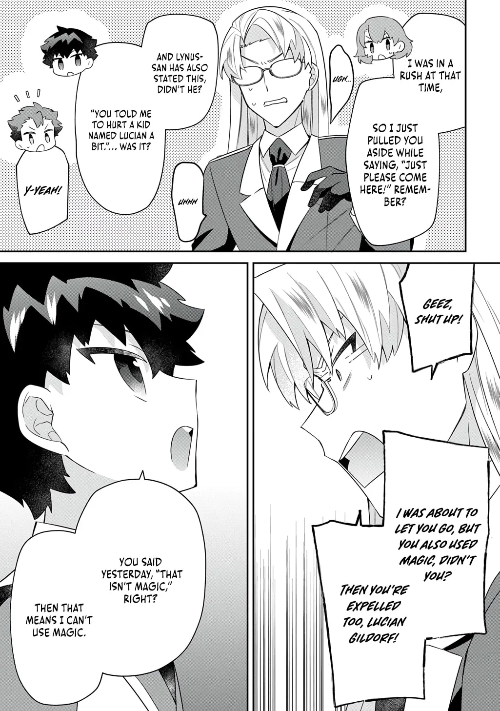 Shiniki no Mahoutsukai - Shin ni Aisareta Rakudaisei wa Mahou Gakuin e Kayou Chapter 7 page 24 - 