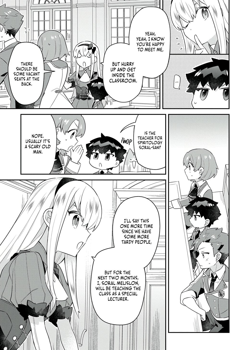 Shiniki no Mahoutsukai - Shin ni Aisareta Rakudaisei wa Mahou Gakuin e Kayou Chapter 8 page 4 - 