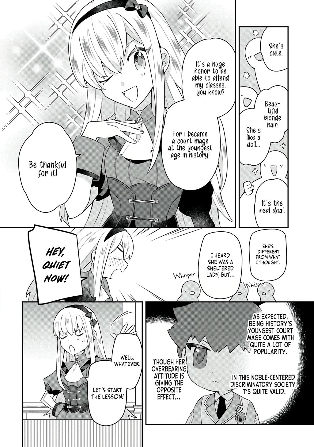 Shiniki no Mahoutsukai - Shin ni Aisareta Rakudaisei wa Mahou Gakuin e Kayou Chapter 8 page 5 - 