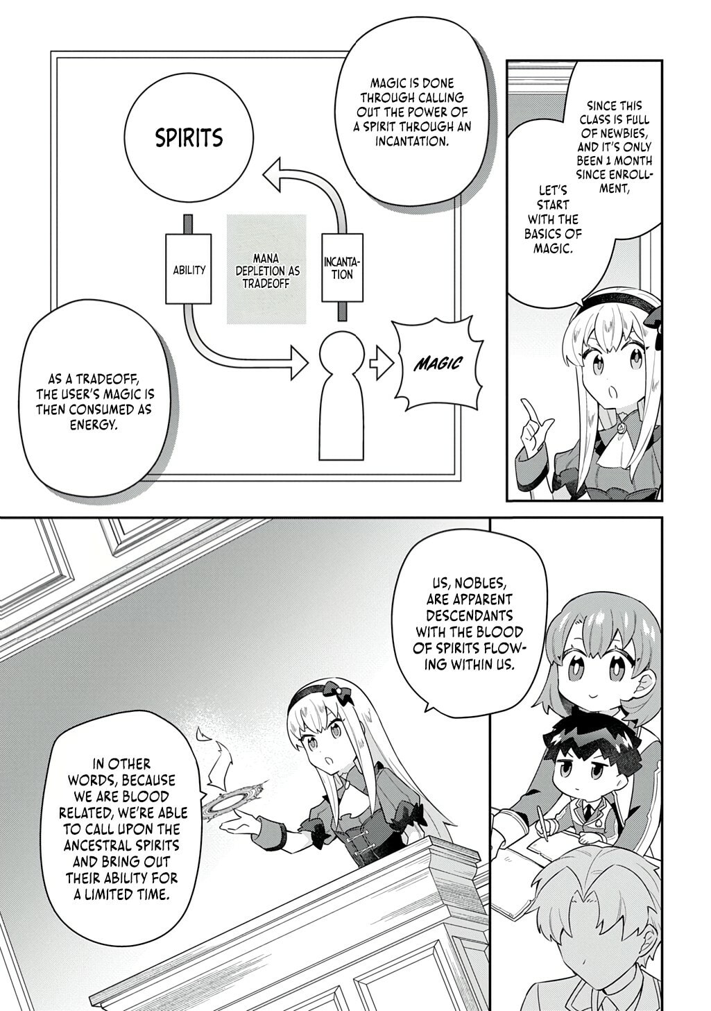 Shiniki no Mahoutsukai - Shin ni Aisareta Rakudaisei wa Mahou Gakuin e Kayou Chapter 8 page 8 - 