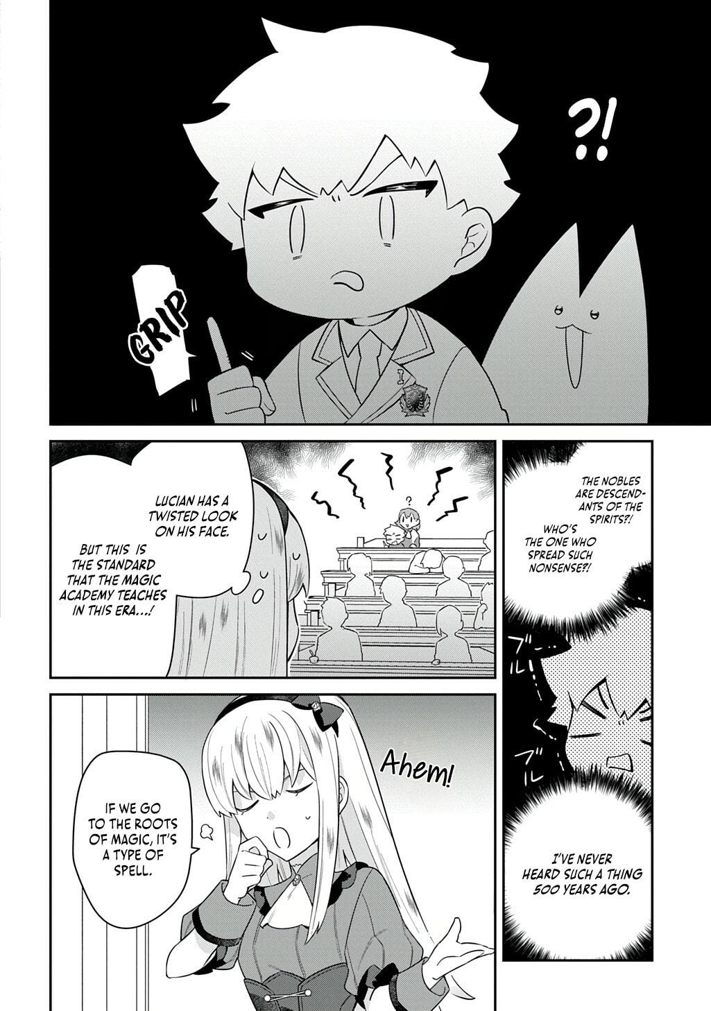 Shiniki no Mahoutsukai - Shin ni Aisareta Rakudaisei wa Mahou Gakuin e Kayou Chapter 8 page 9 - 