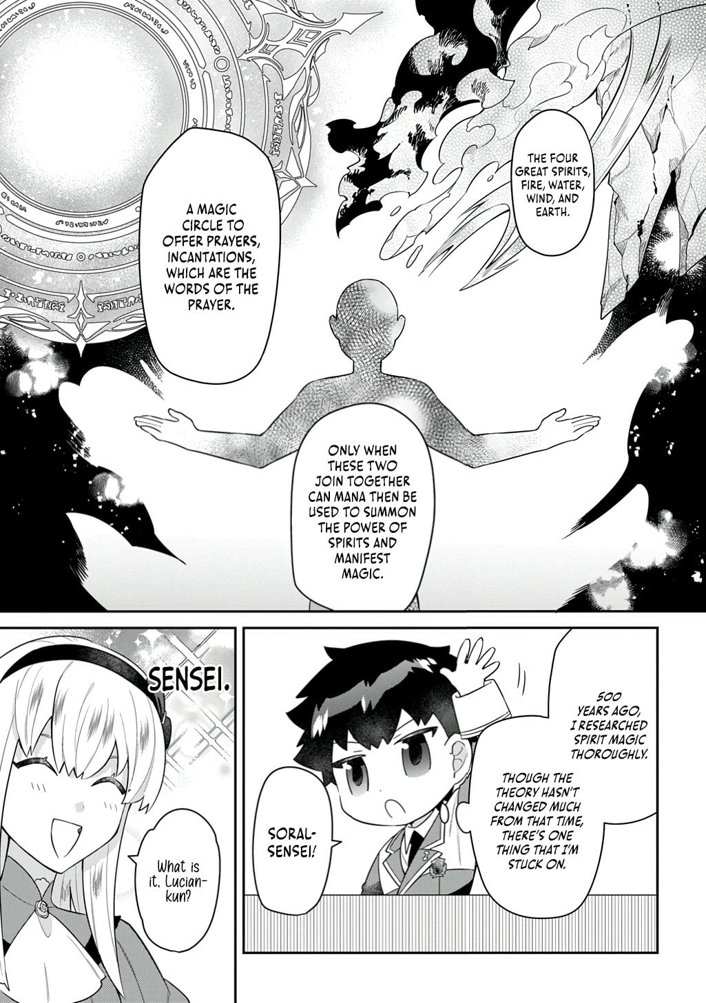 Shiniki no Mahoutsukai - Shin ni Aisareta Rakudaisei wa Mahou Gakuin e Kayou Chapter 8 page 10 - 