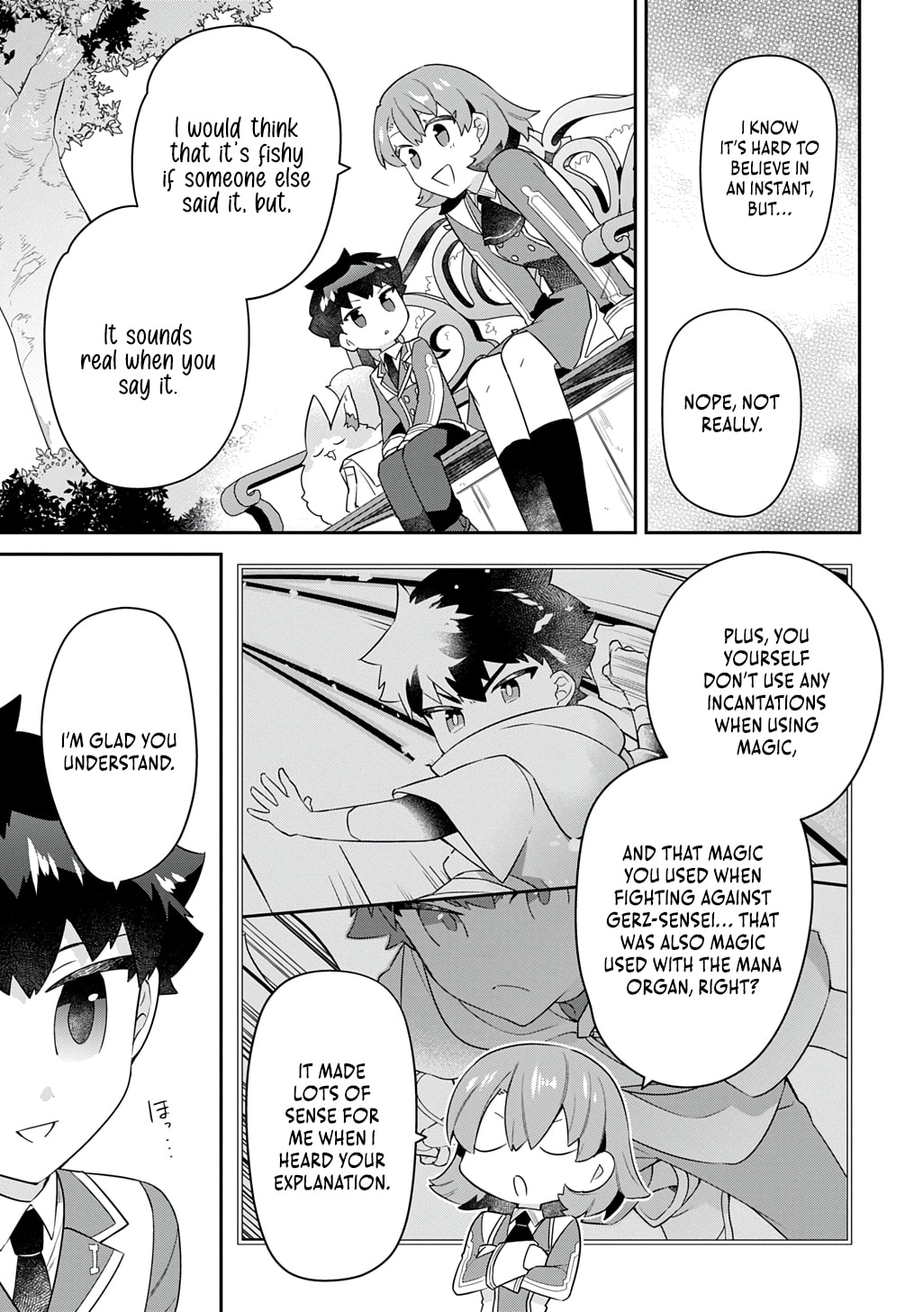 Shiniki no Mahoutsukai - Shin ni Aisareta Rakudaisei wa Mahou Gakuin e Kayou Chapter 9.2 page 4 - 