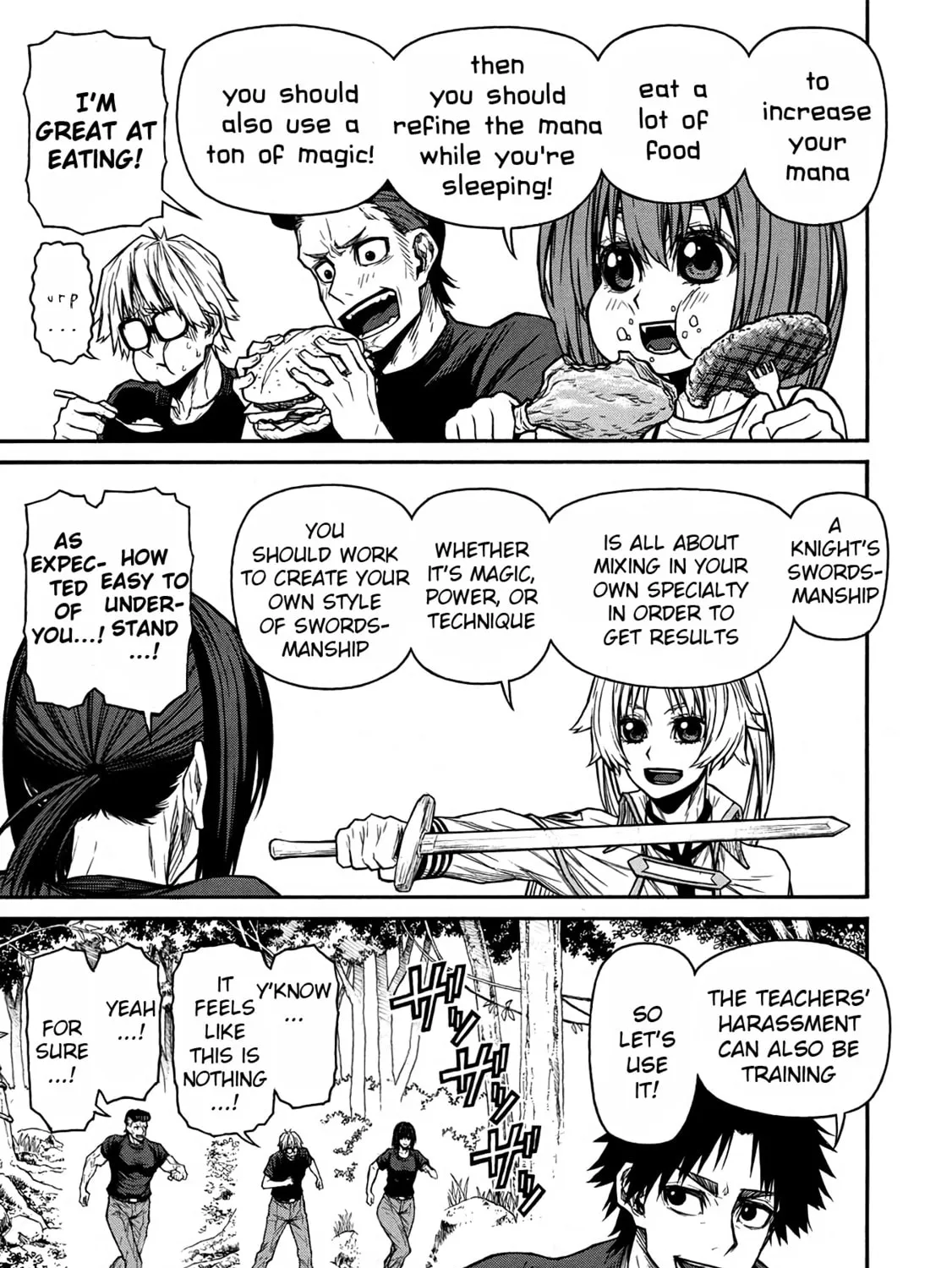 Shinmai Ossan Bouken-sha, Saikyou paati ni shinu hodo kitae rarete Muteki ni naru Chapter 44 page 45 - 