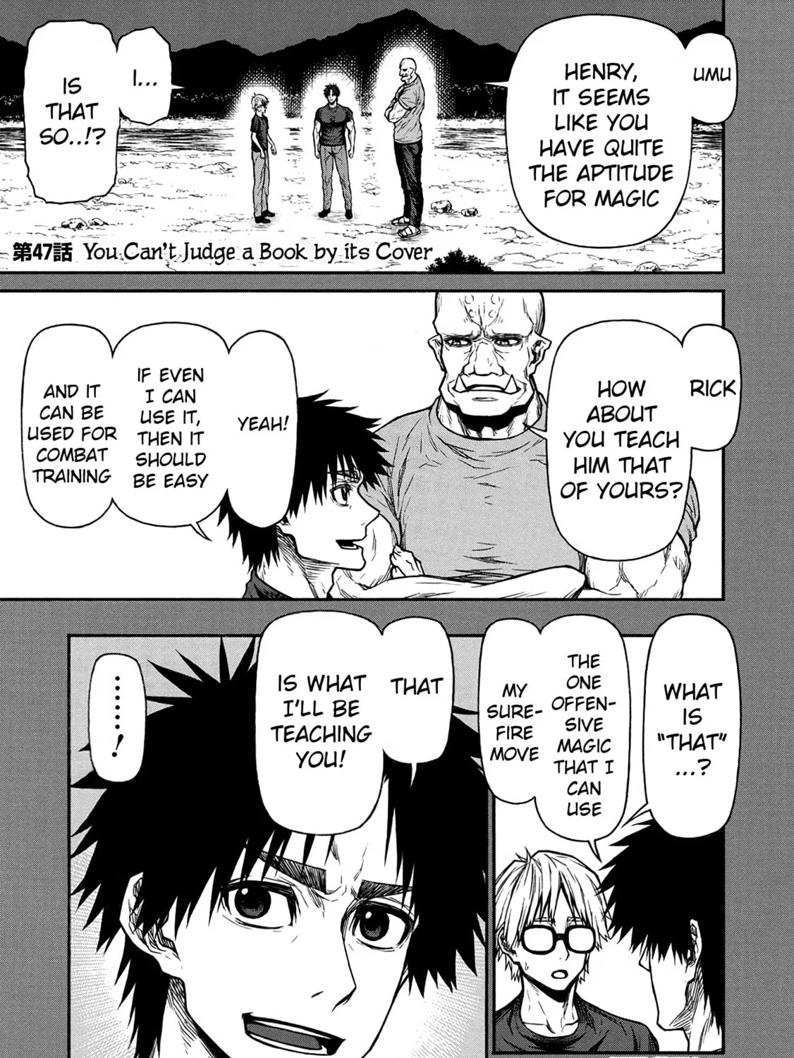 Shinmai Ossan Bouken-sha, Saikyou paati ni shinu hodo kitae rarete Muteki ni naru Chapter 47 page 1 - 