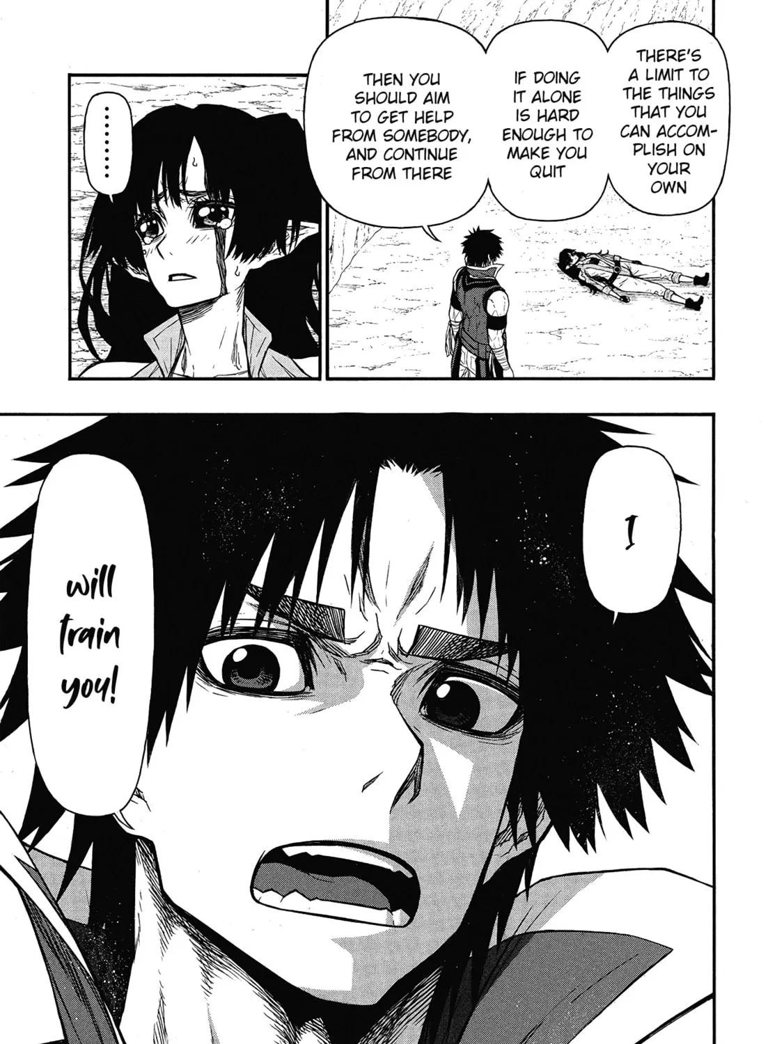 Shinmai Ossan Bouken-sha, Saikyou paati ni shinu hodo kitae rarete Muteki ni naru Chapter 63 page 57 - 
