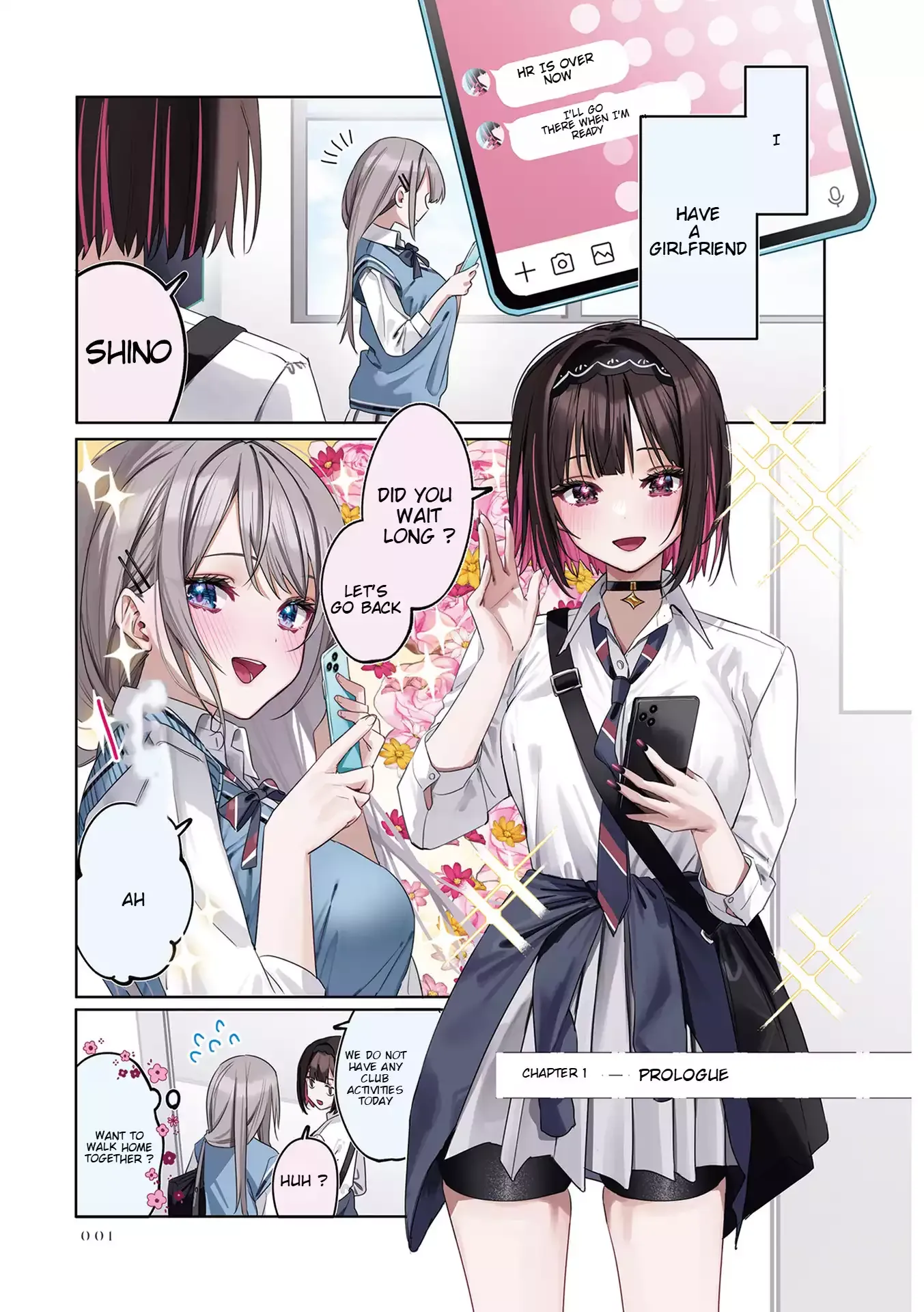 Shino & Ren Chapter 1 page 3 - 