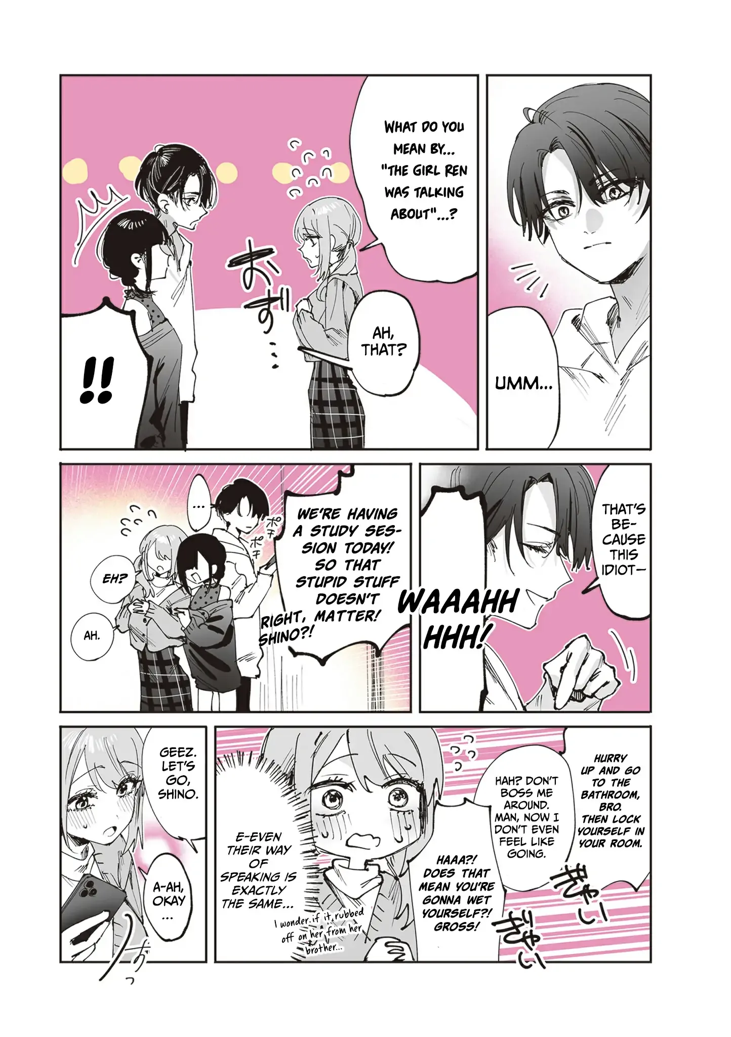 Shino & Ren Chapter 28 page 6 - 