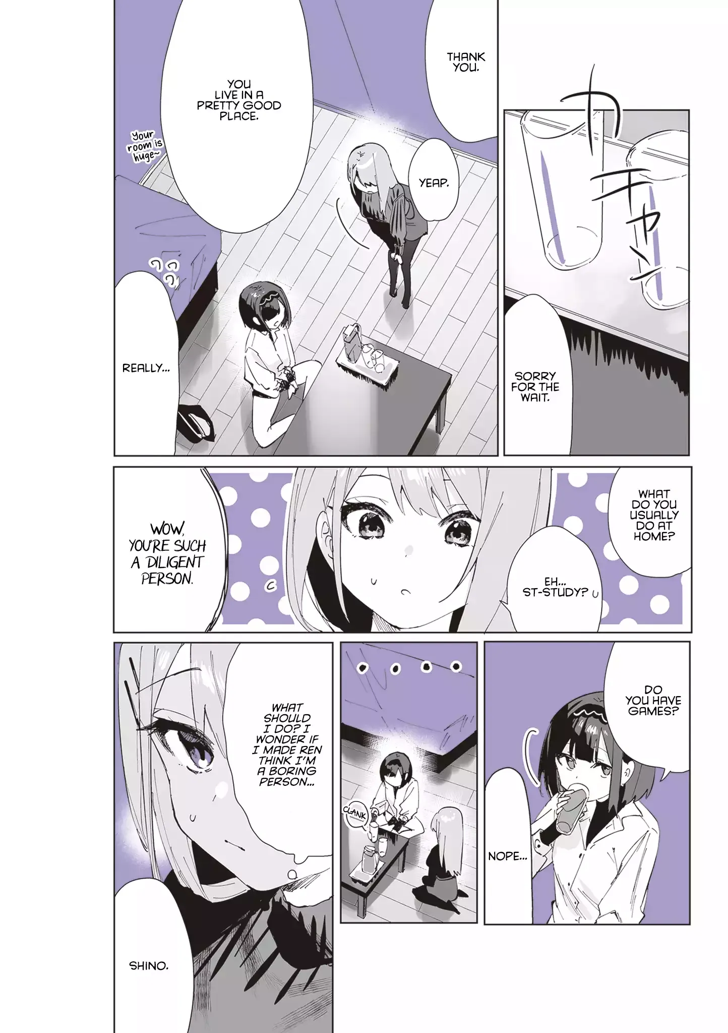 Shino & Ren Chapter 3 page 5 - 
