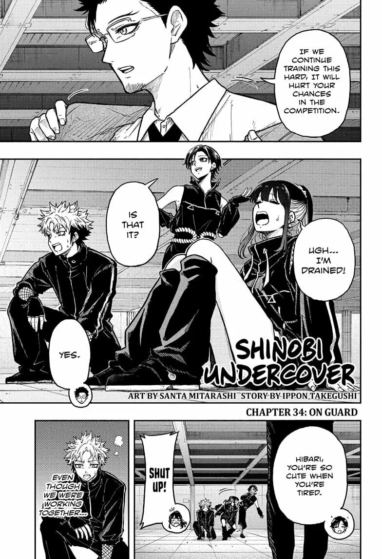 Shinobi Undercover Chapter 34 page 1 - 