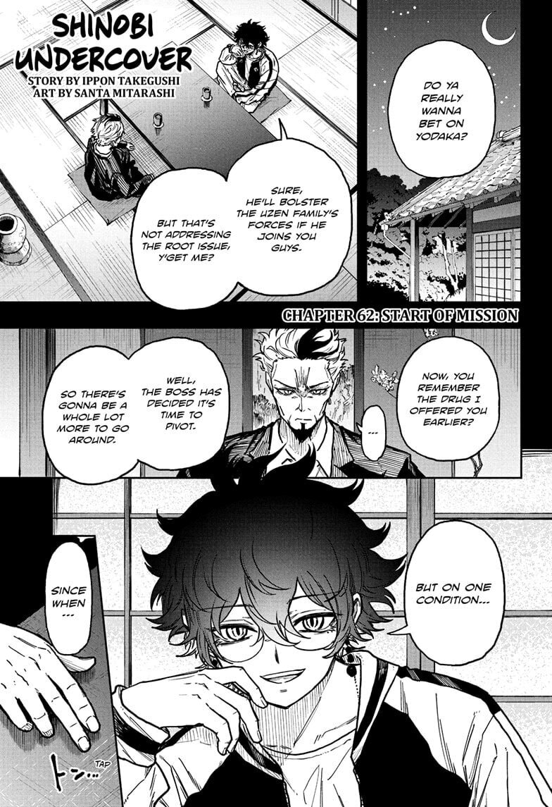 Shinobi Undercover Chapter 62 page 1 - 