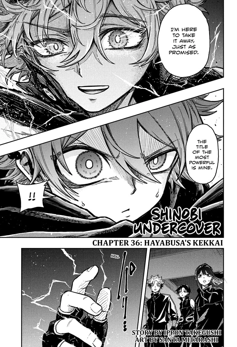 Shinobigoto Chapter 36 page 1 - 