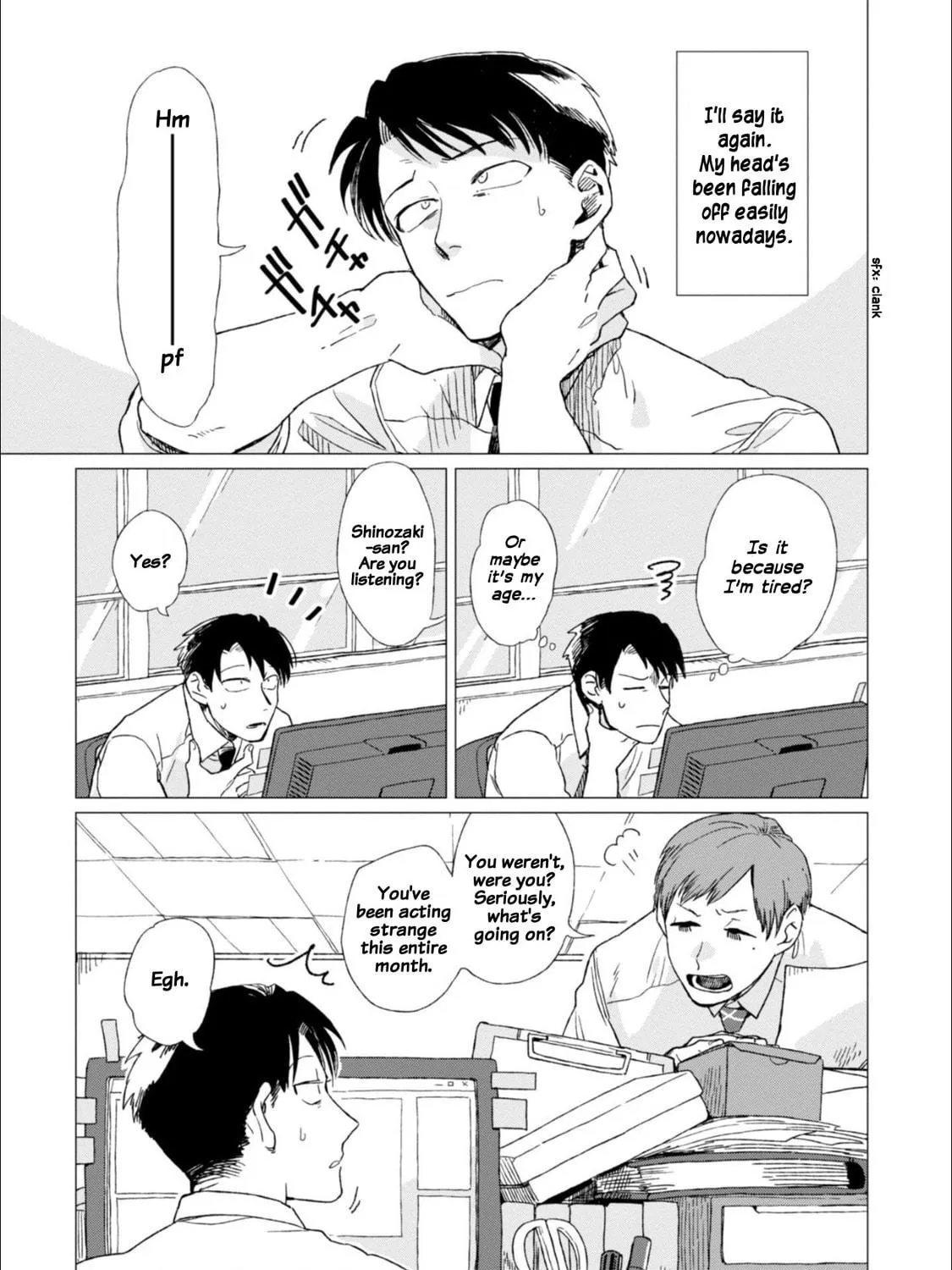 Shinozaki-kun no Mente Jijou Chapter 1 page 9 - 