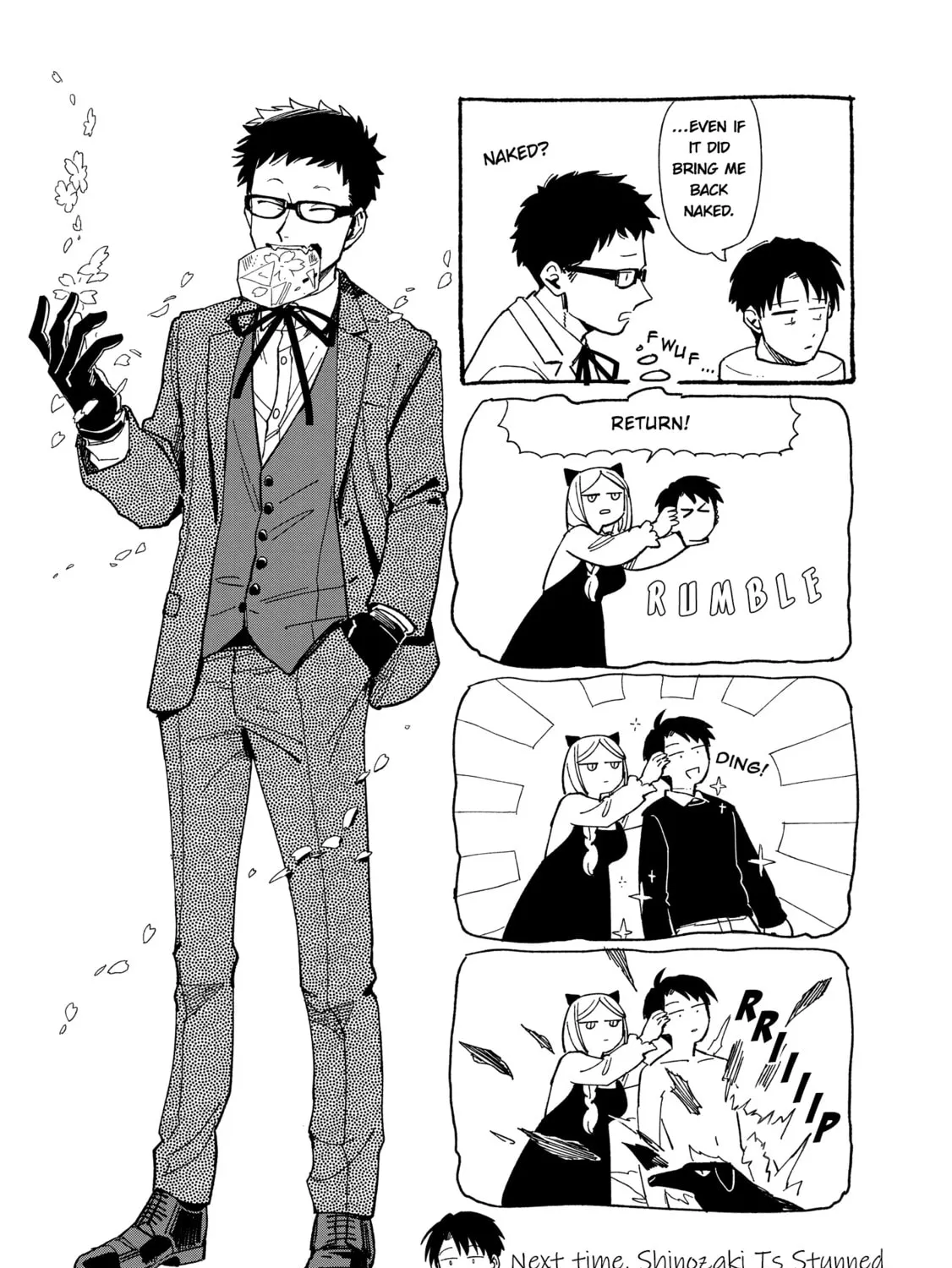 Shinozaki-kun no Mente Jijou Chapter 24 page 57 - 