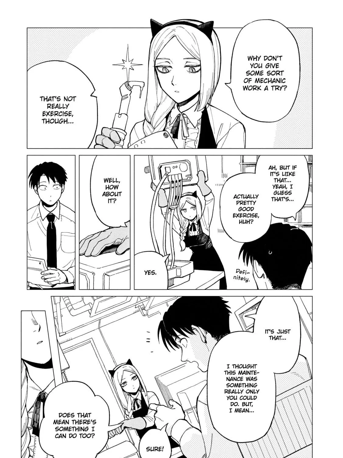 Shinozaki-kun no Mente Jijou Chapter 27 page 9 - 