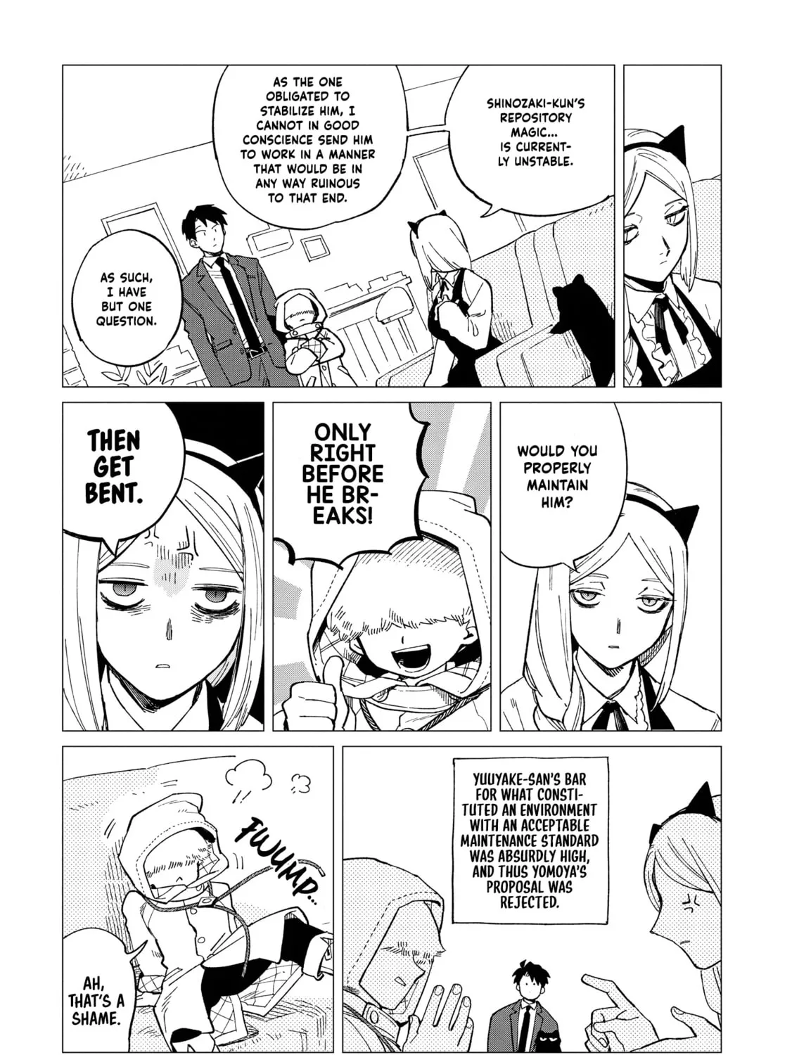 Shinozaki-kun no Mente Jijou Chapter 33 page 21 - 