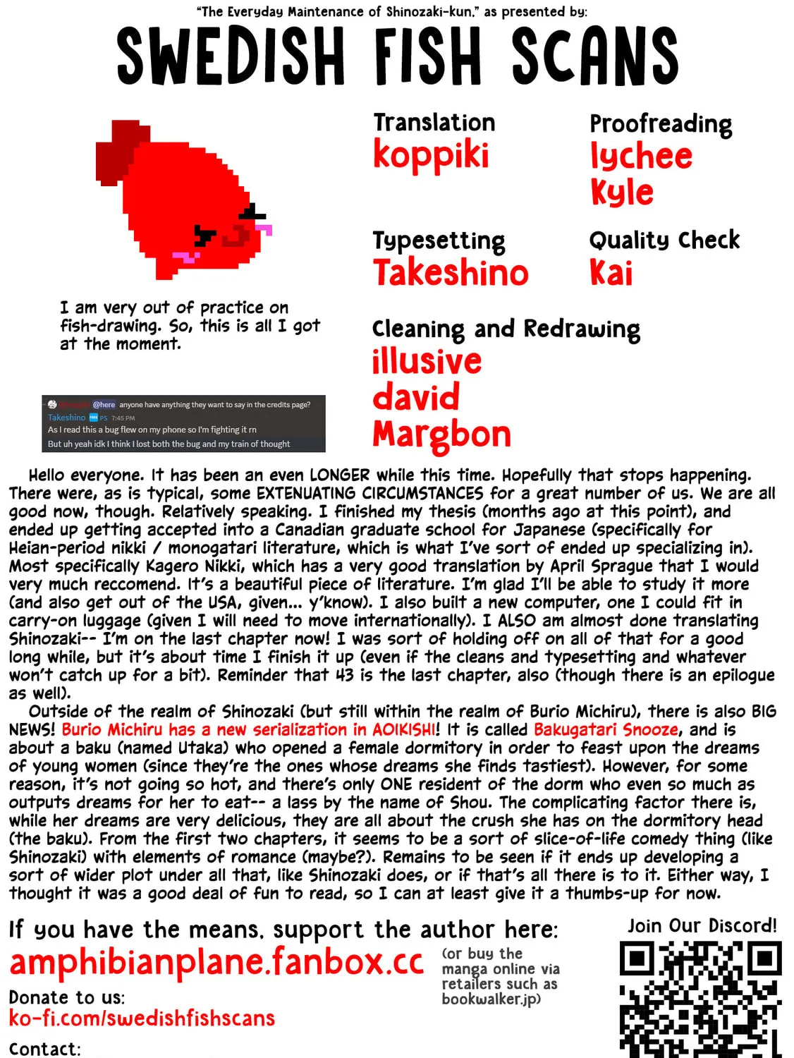 Shinozaki-kun no Mente Jijou Chapter 38 page 61 - 