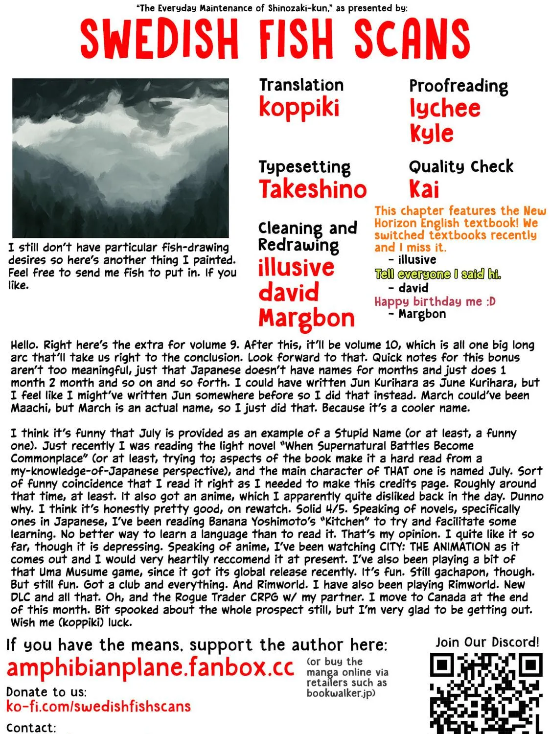 Shinozaki-kun no Mente Jijou Chapter 39.5 page 17 - 