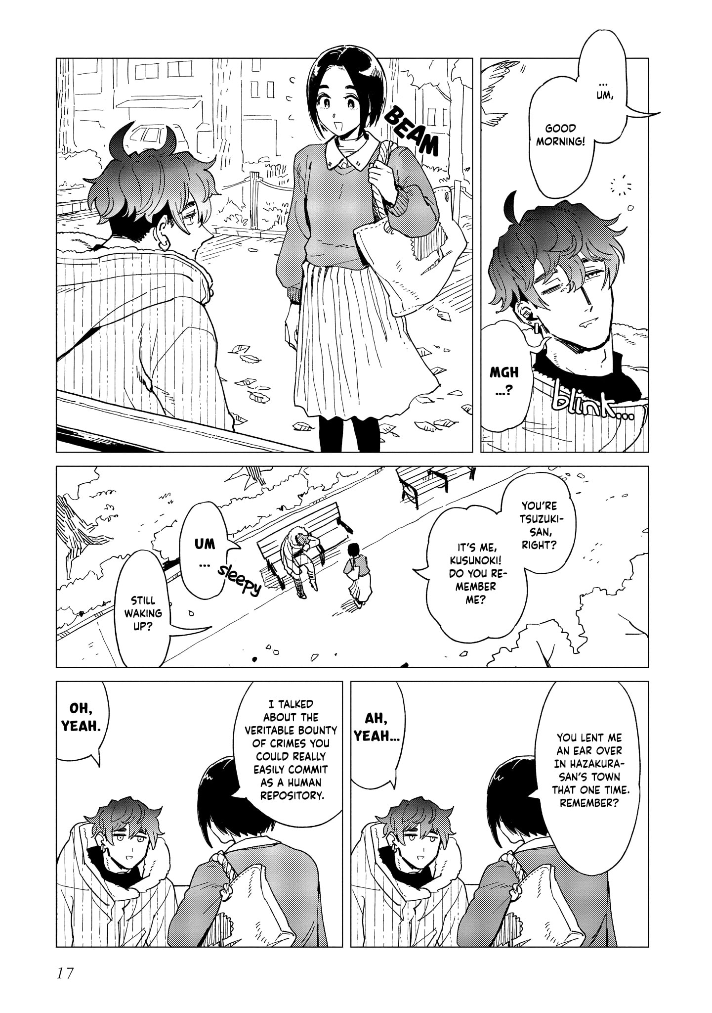 Shinozaki-kun no Mente Jijou Chapter 40 page 17 - 