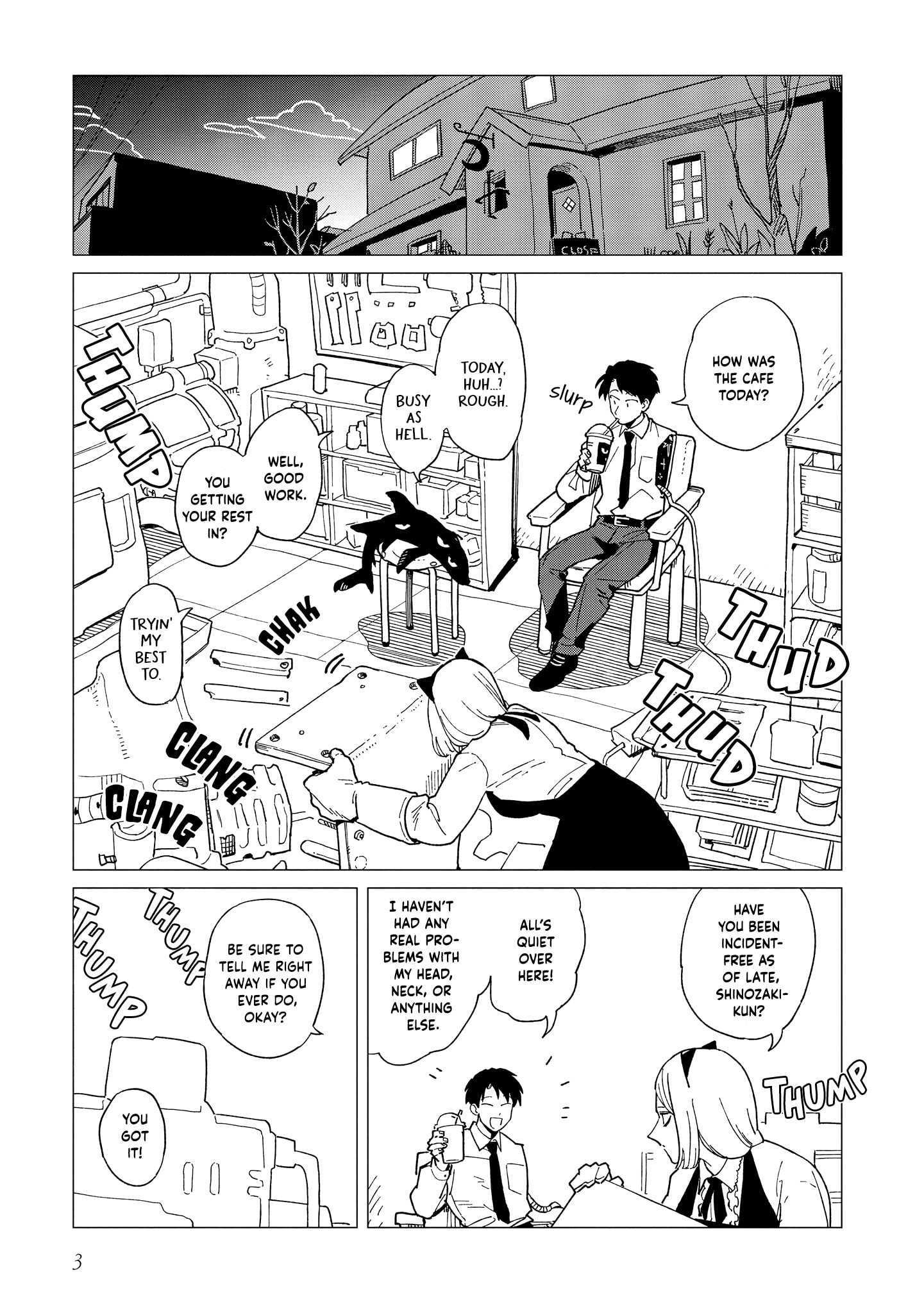 Shinozaki-kun no Mente Jijou Chapter 40 page 3 - 