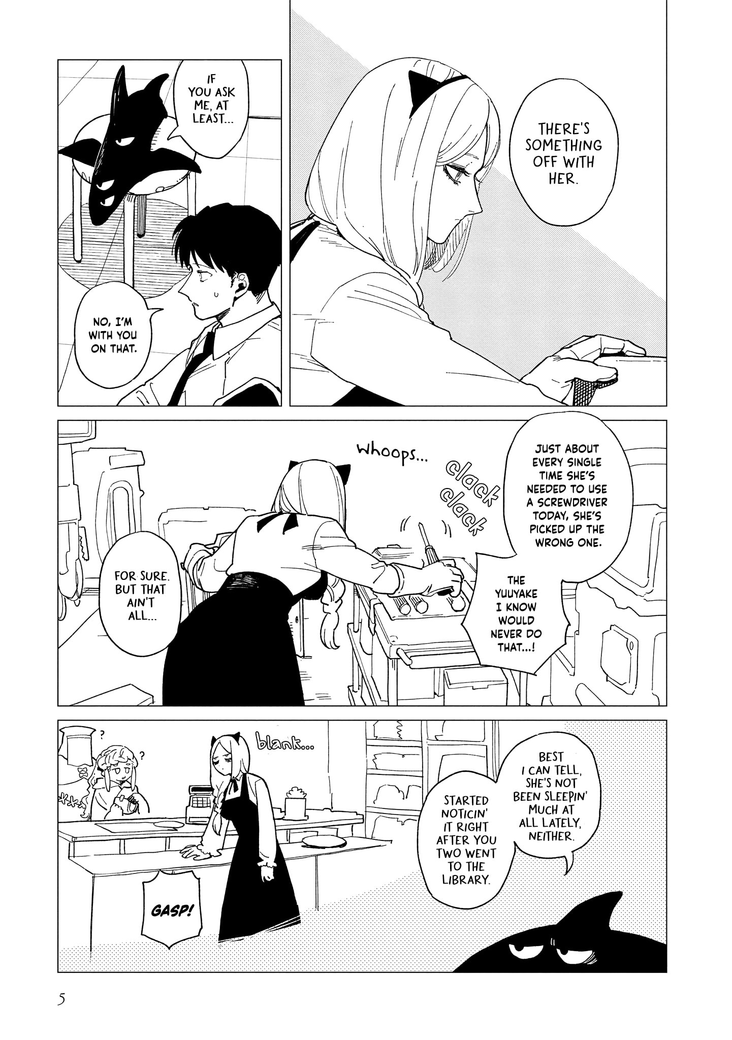 Shinozaki-kun no Mente Jijou Chapter 40 page 5 - 