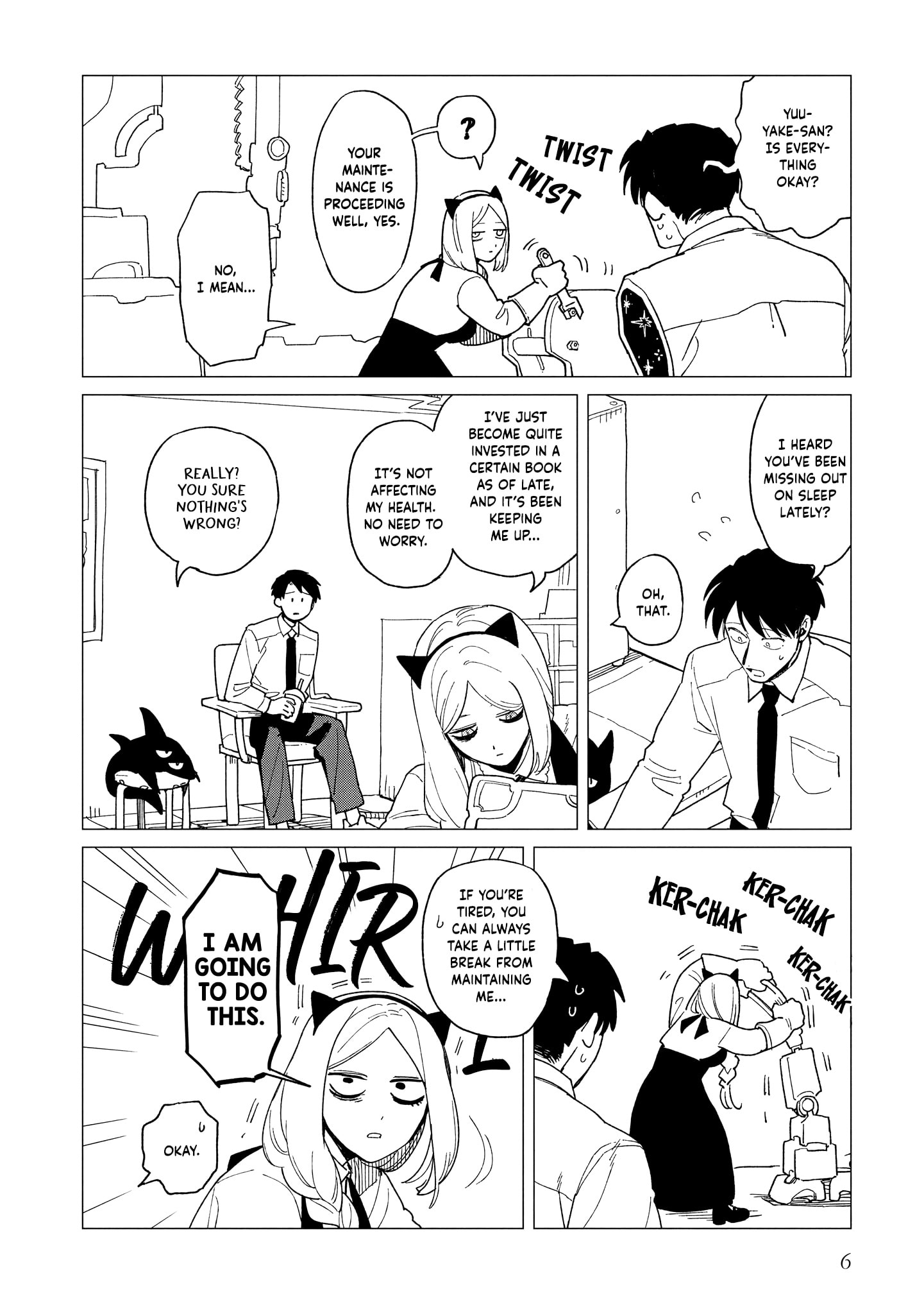 Shinozaki-kun no Mente Jijou Chapter 40 page 6 - 