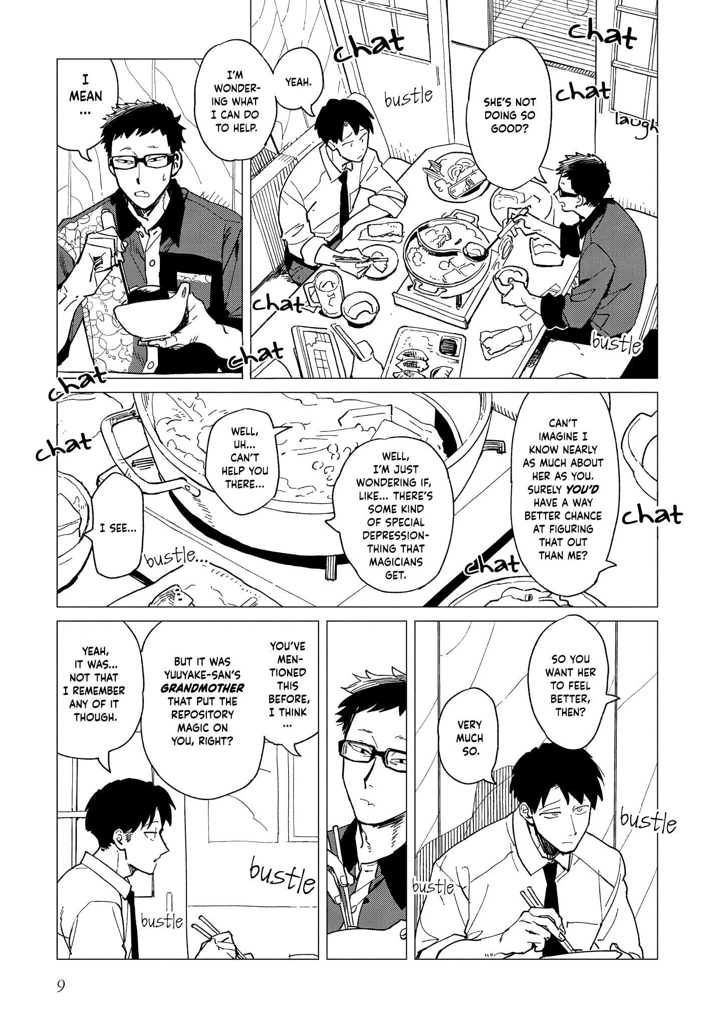 Shinozaki-kun no Mente Jijou Chapter 40 page 9 - 