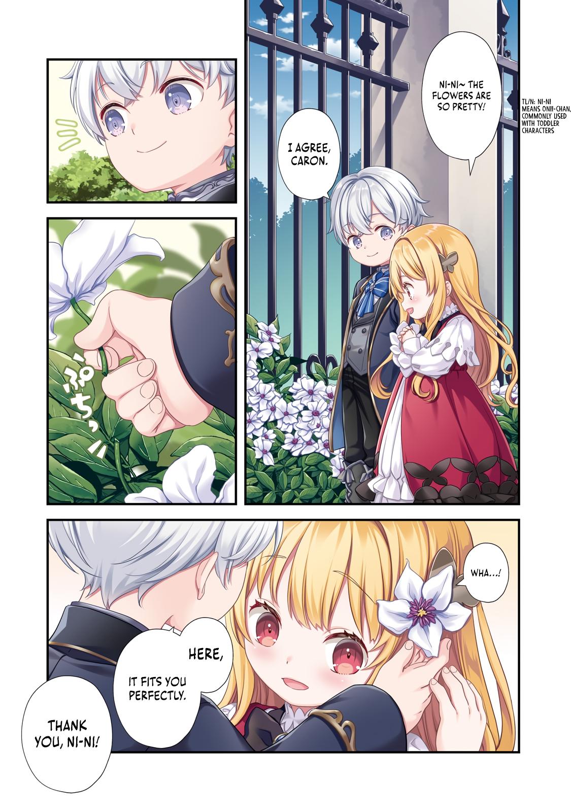 Shinu Unmei ni Aru Akuyaku Reijou no Ani ni Tensei Shita node, Imouto o Sodatete Mirai o Kaetai to Omoimasu Chapter 1 page 2 - 