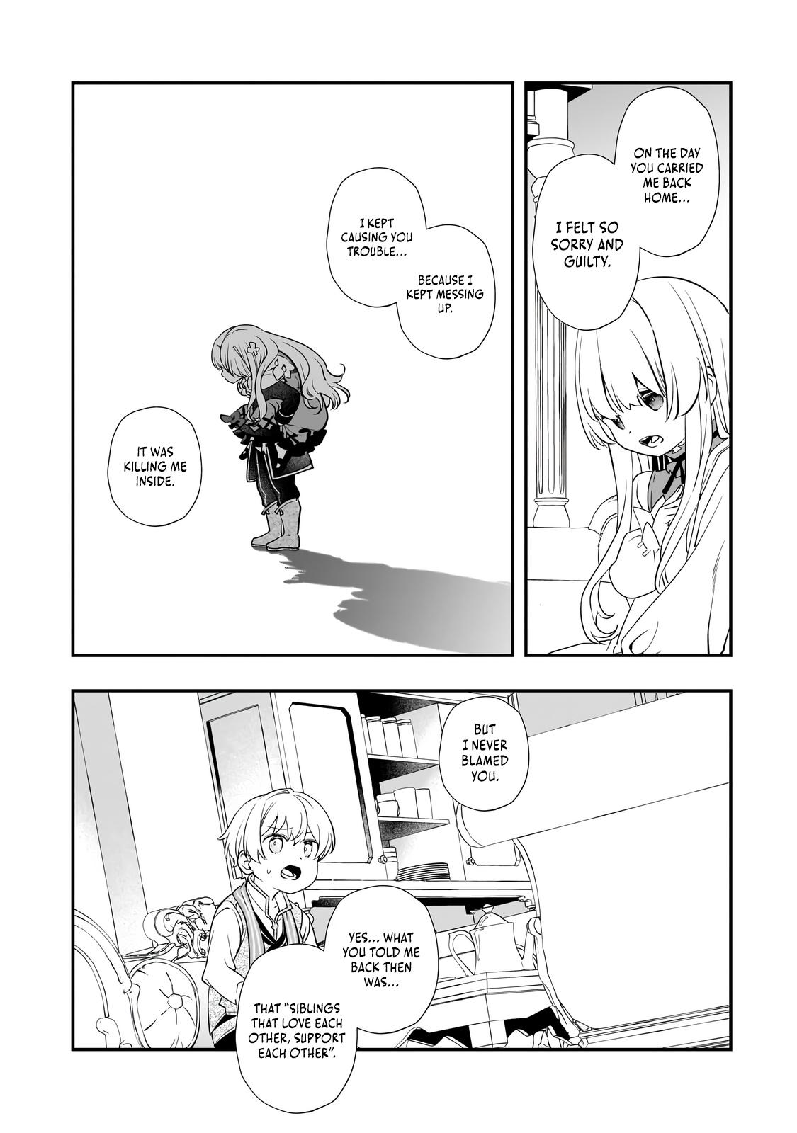 Shinu Unmei ni Aru Akuyaku Reijou no Ani ni Tensei Shita node, Imouto o Sodatete Mirai o Kaetai to Omoimasu Chapter 10 page 18 - 